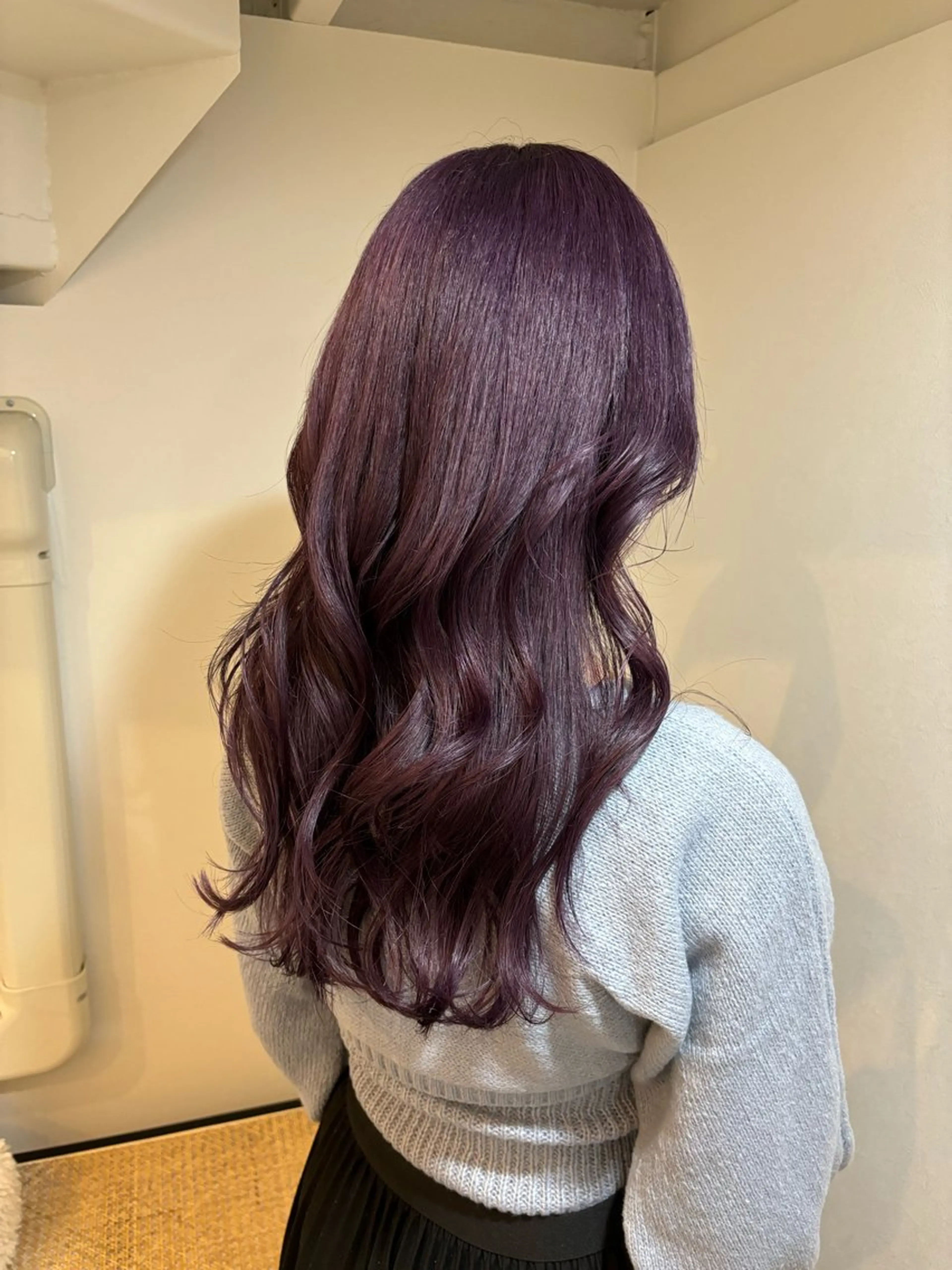 ロング カラー ラベンダーカラー カット ヘアカラー 🩵izu 🩵のヘアスタイル