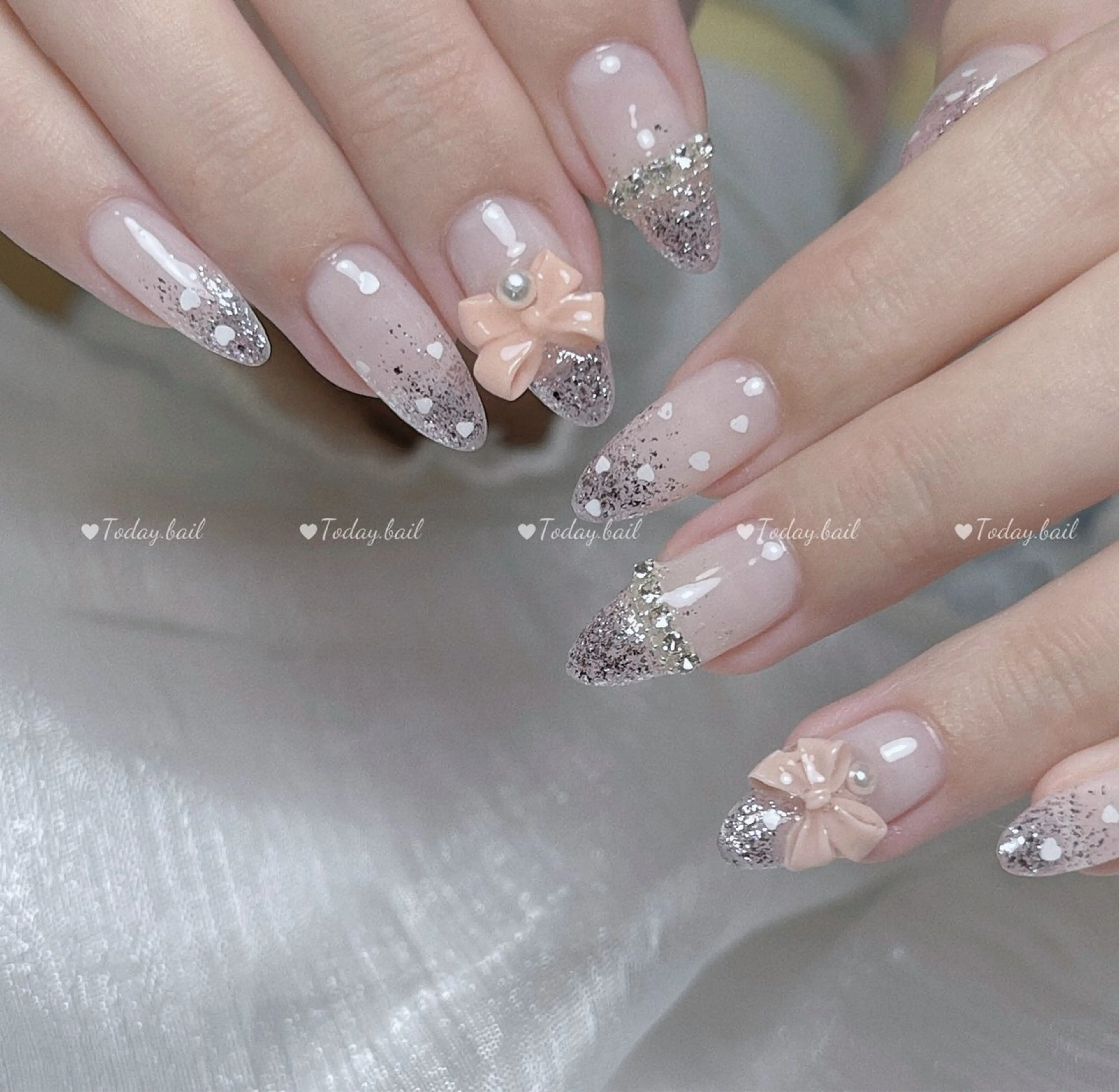 ネイル ハンドネイル 🎀Today nail💅のネイルデザイン