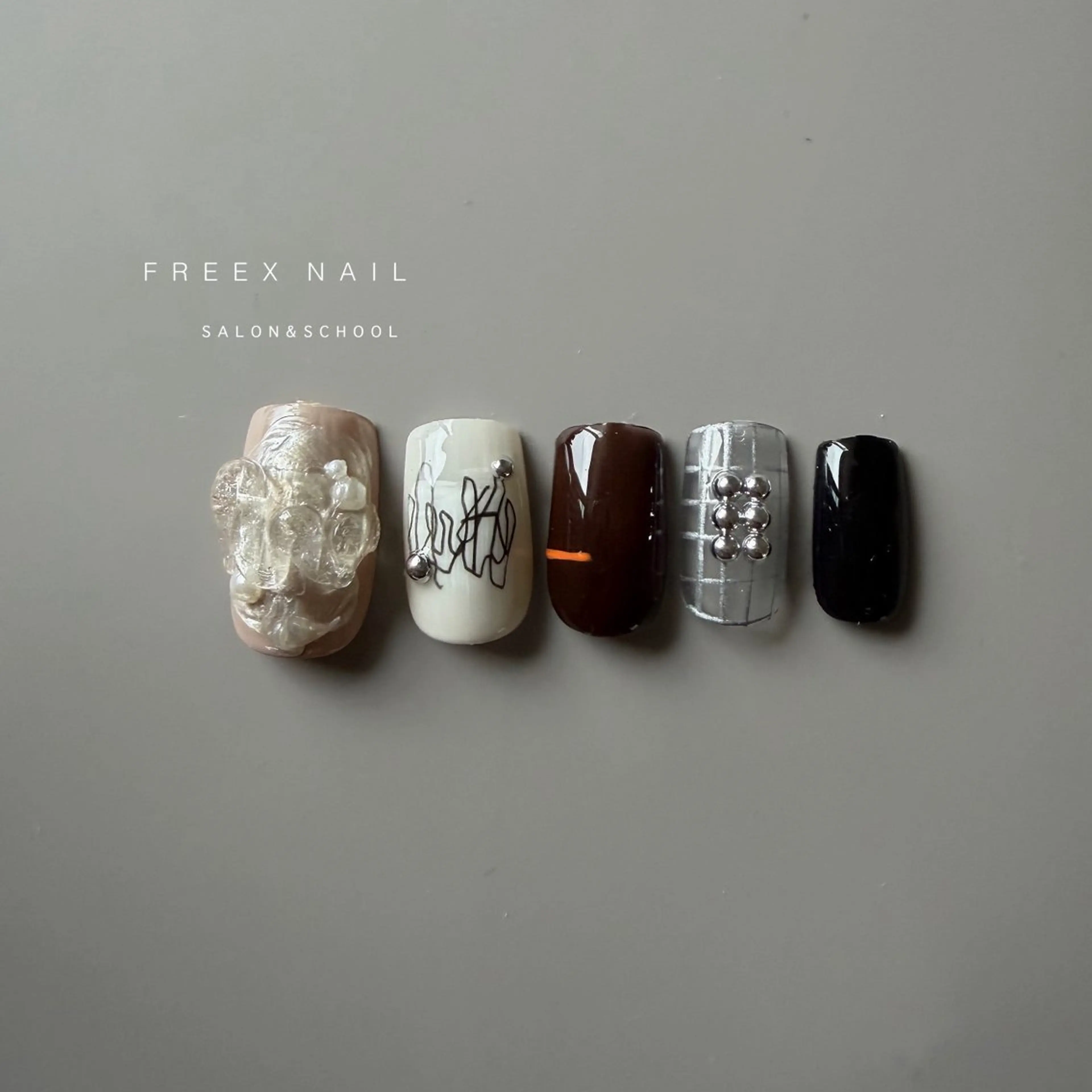 ネイル ニュアンスネイル ハンドネイル ハンドケア freex nail /ニュアンス/個性派のネイルデザイン