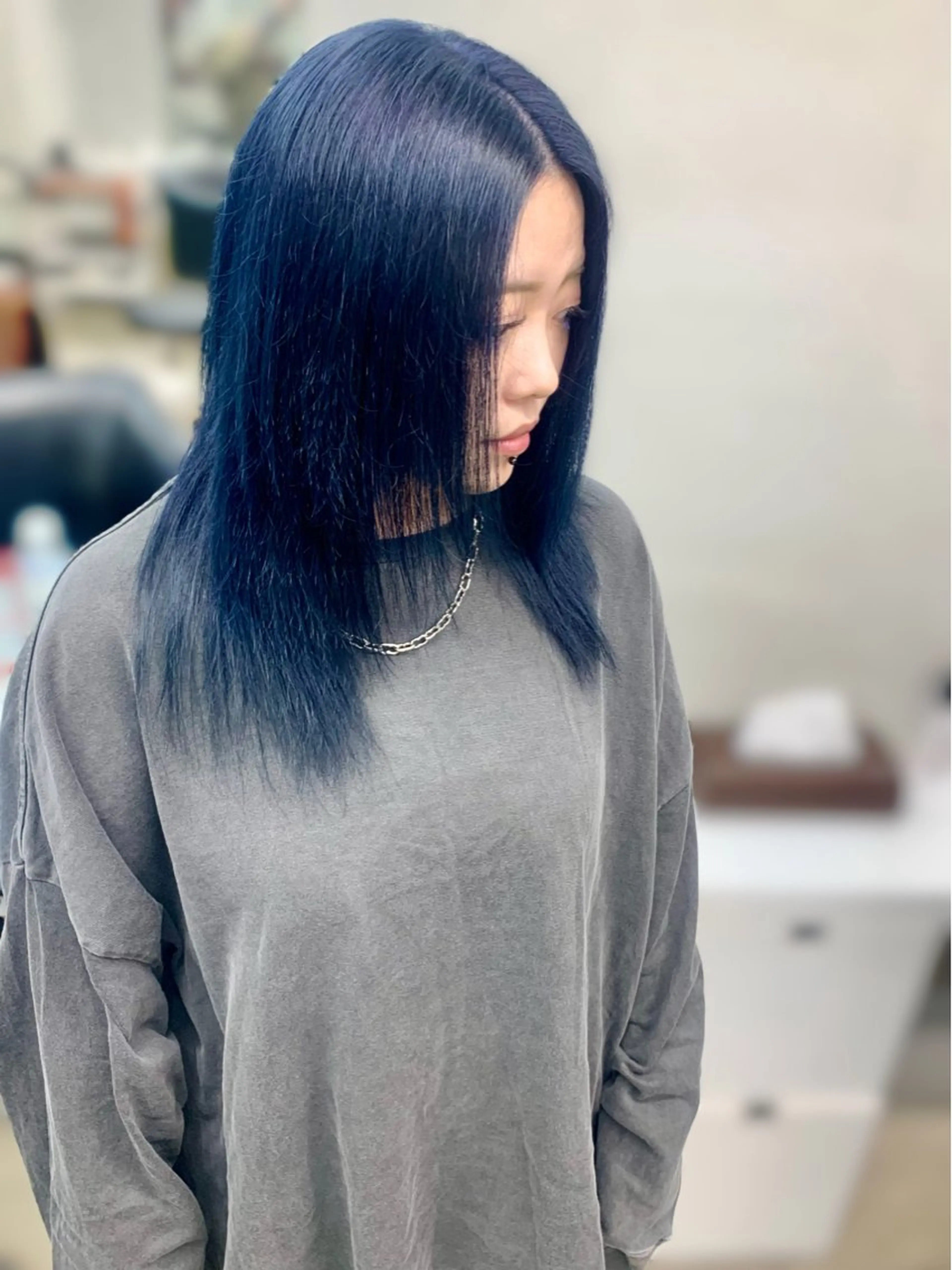 ミディアム カラー ヘアアレンジ ヘアカラー 個性爆弾💣 ダブルカラー/ゆかのヘアスタイル