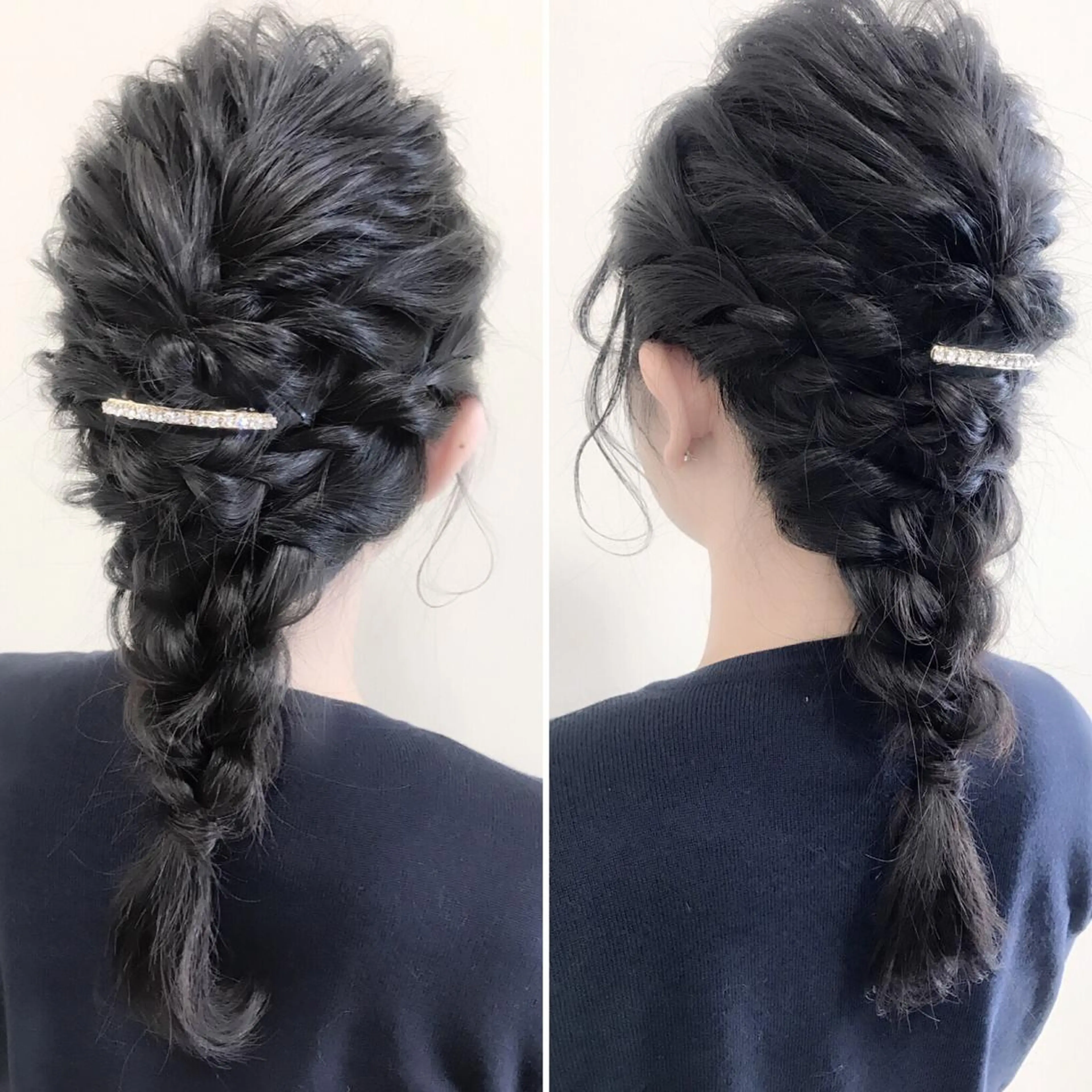 セミロング ロング ヘアアレンジ 沢田 瞳のヘアスタイル