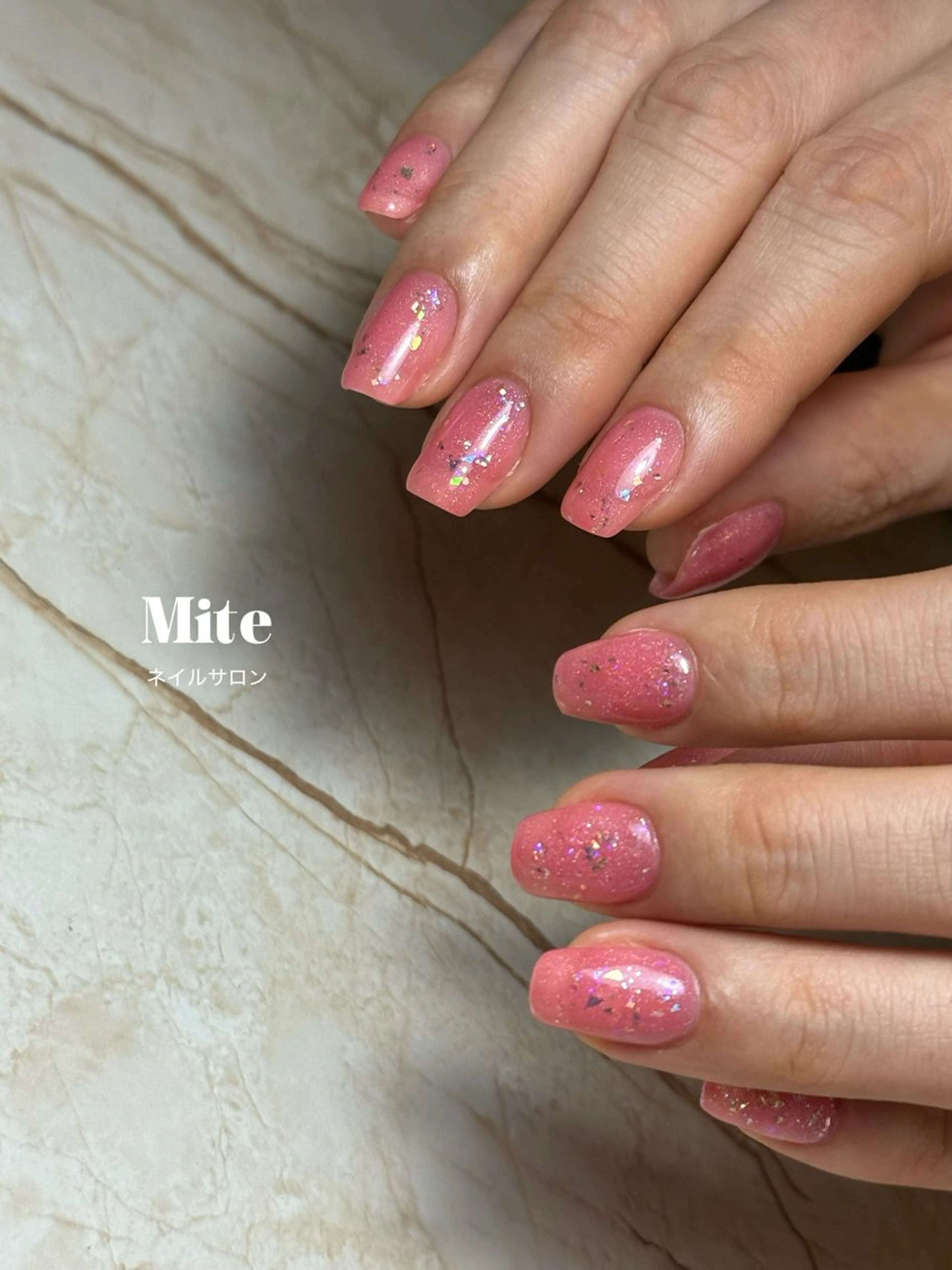 ネイル 桜ネイル 卒業式 春ネイル Mite ミテのネイルデザイン