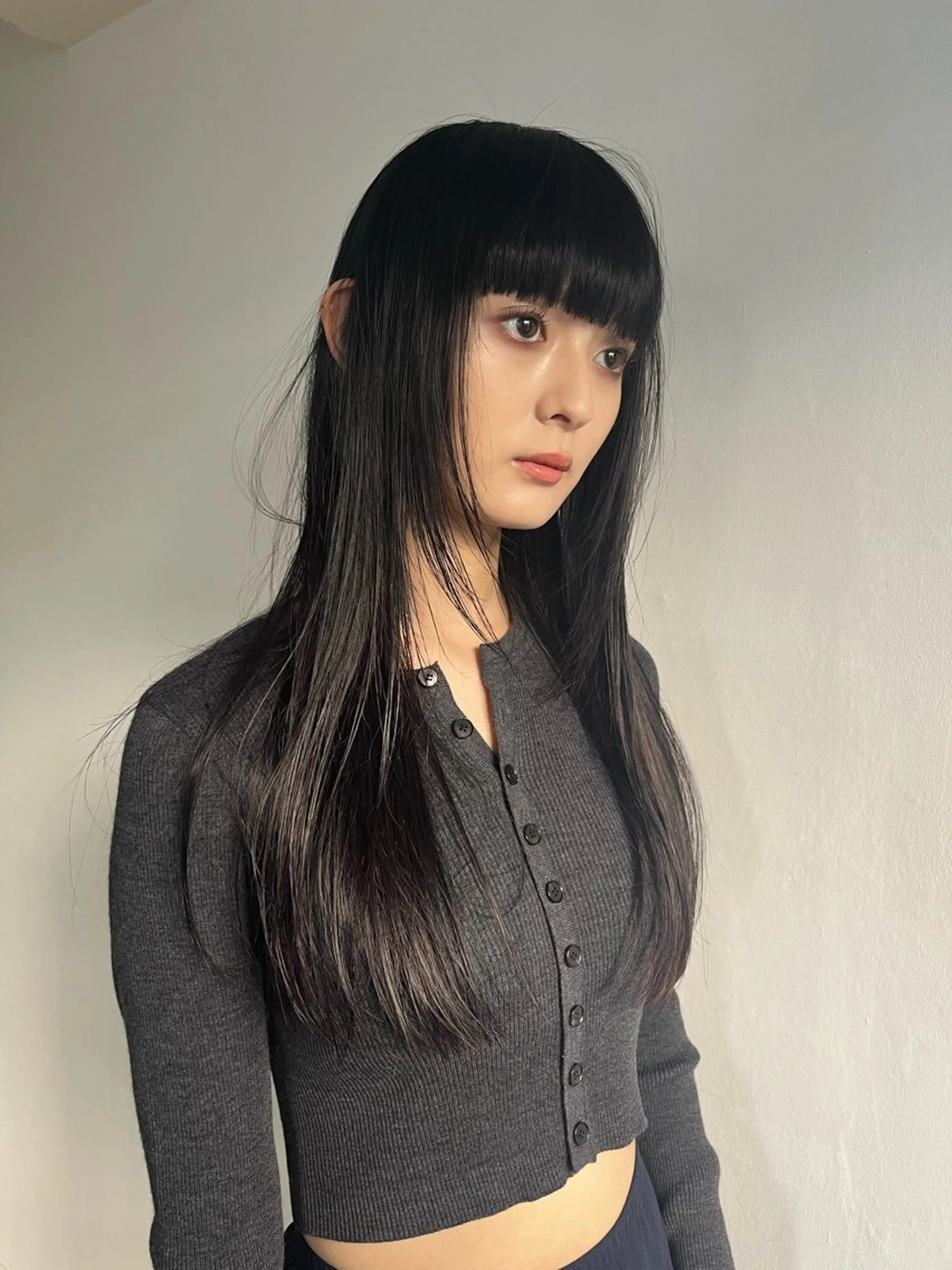 ロング レイヤーカット🍏 パーマ/ののかのヘアスタイル