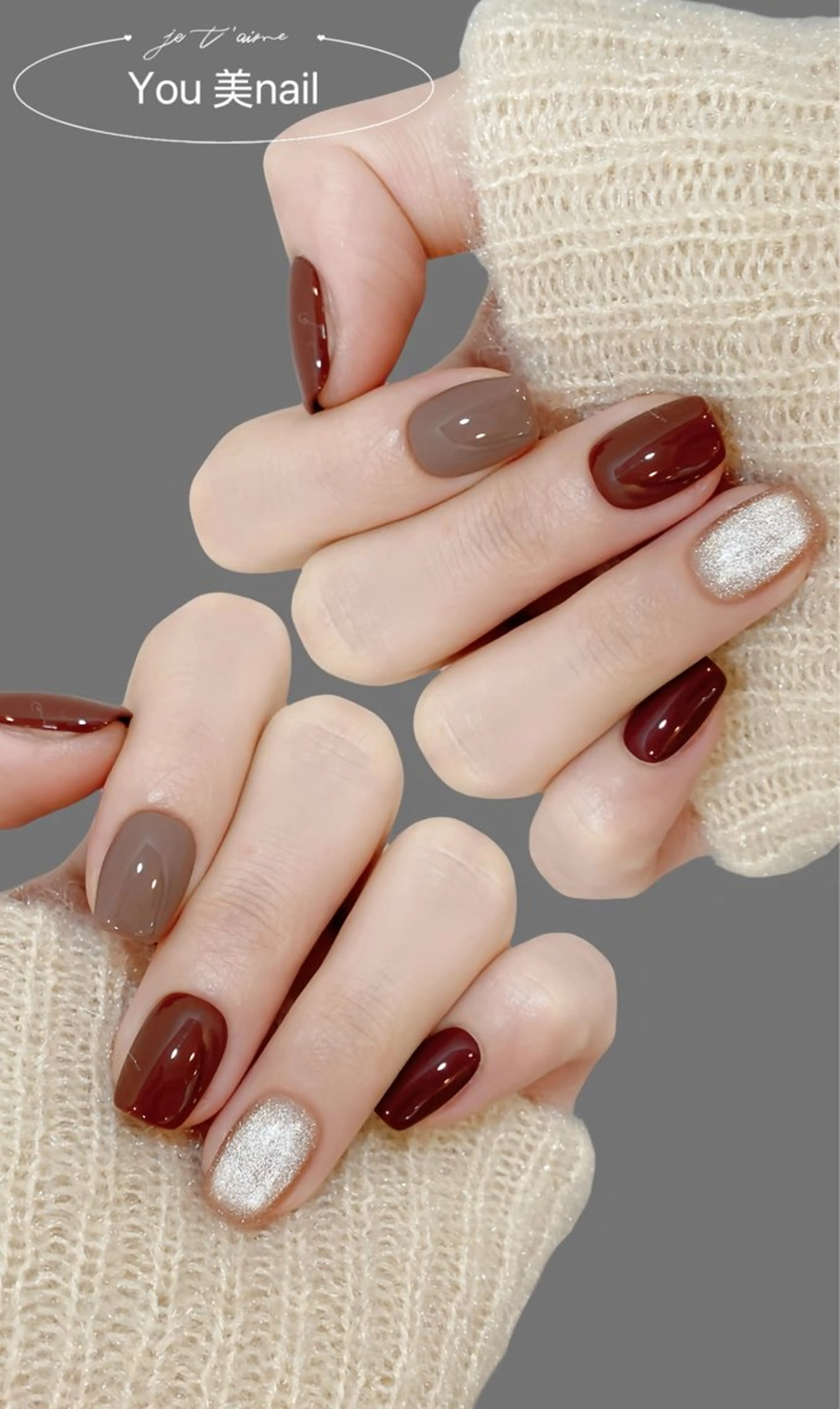 ネイル ハンドネイル ハンドケア sunnynail 小桃のネイルデザイン