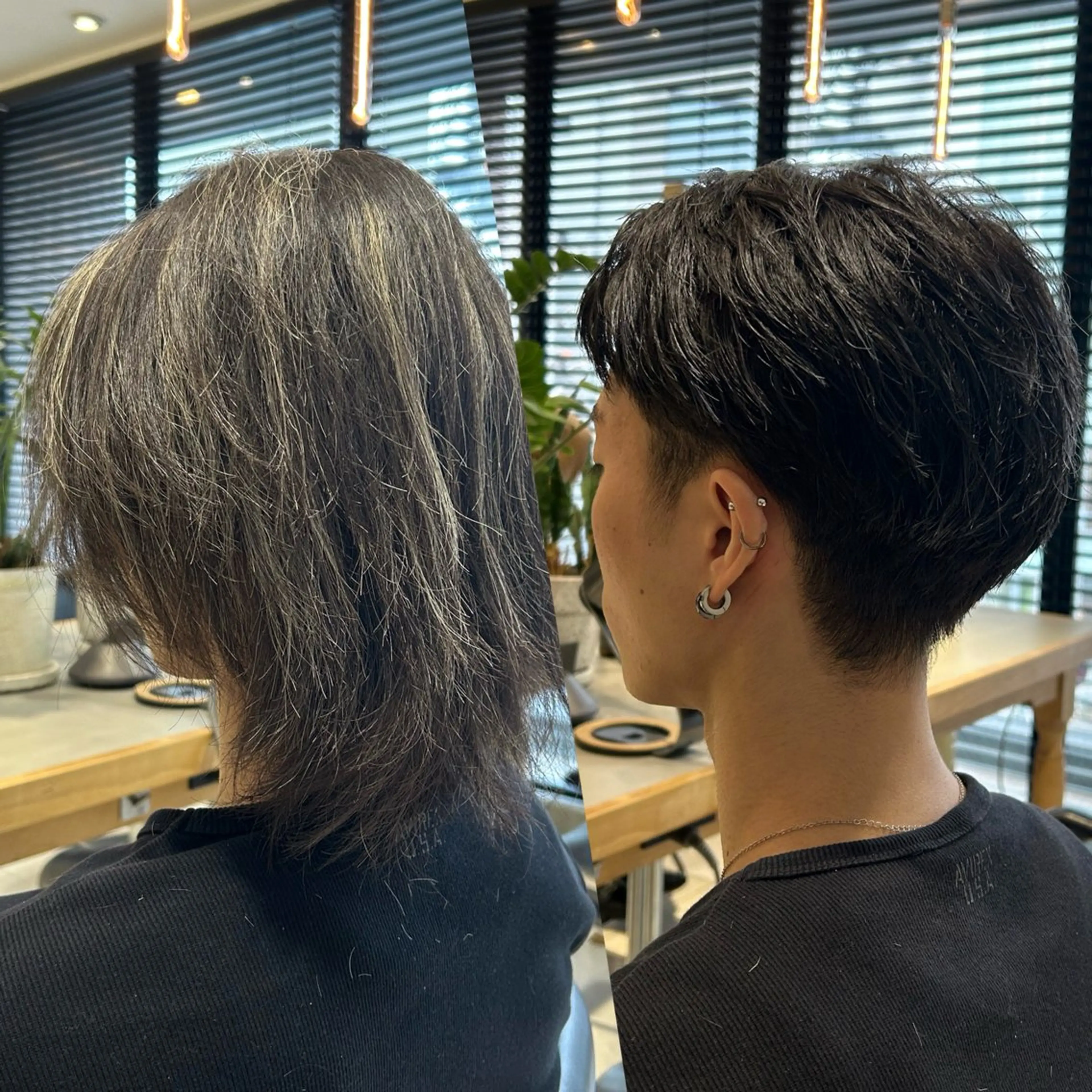 メンズ カット サラ艶/韓国ヘア ︎🌟璃奈 (ﾘﾅ)のヘアスタイル