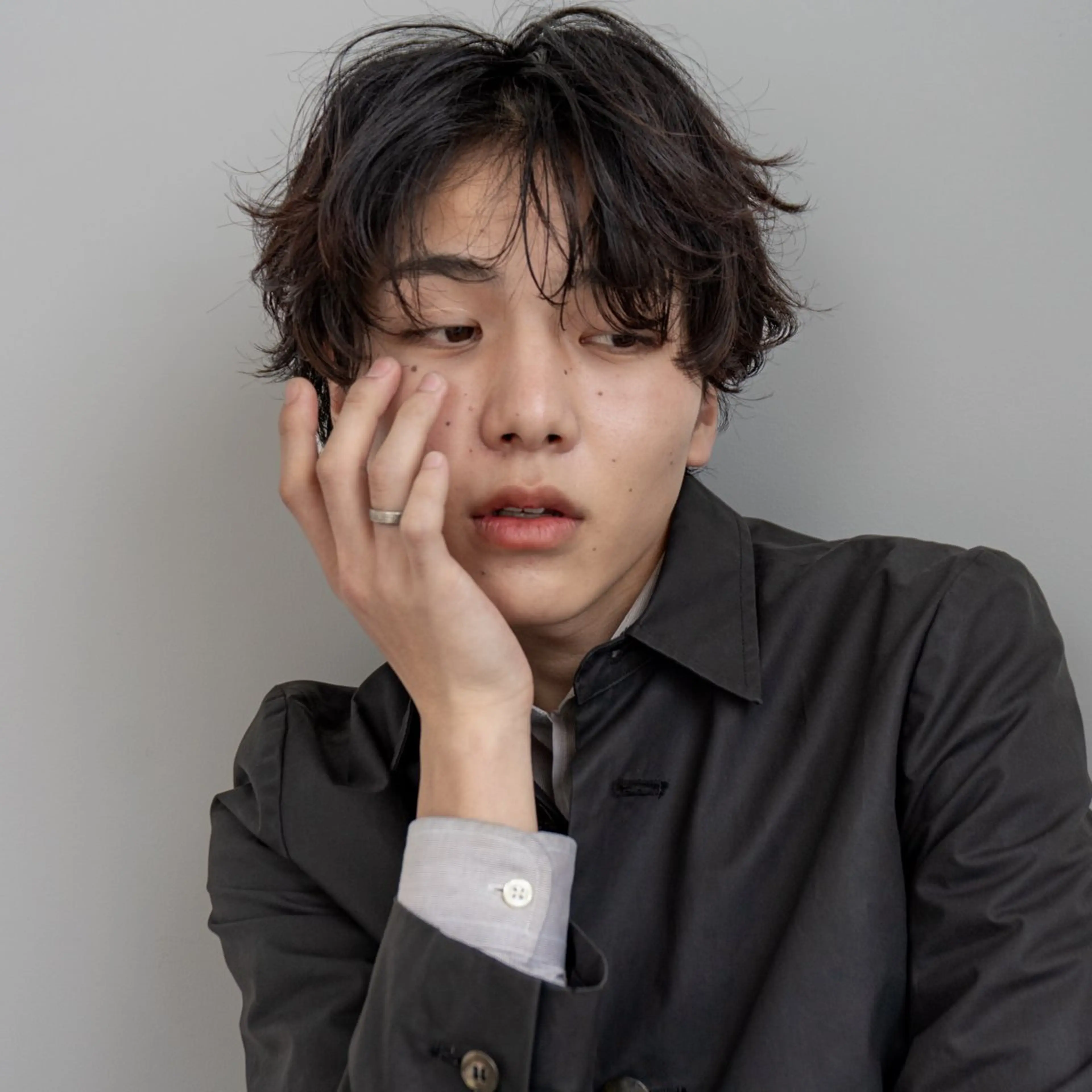 パーマ メンズ メンズパーマ カット パーマ トリートメント メンズヘア/パーマ/ SHOUTOのヘアスタイル