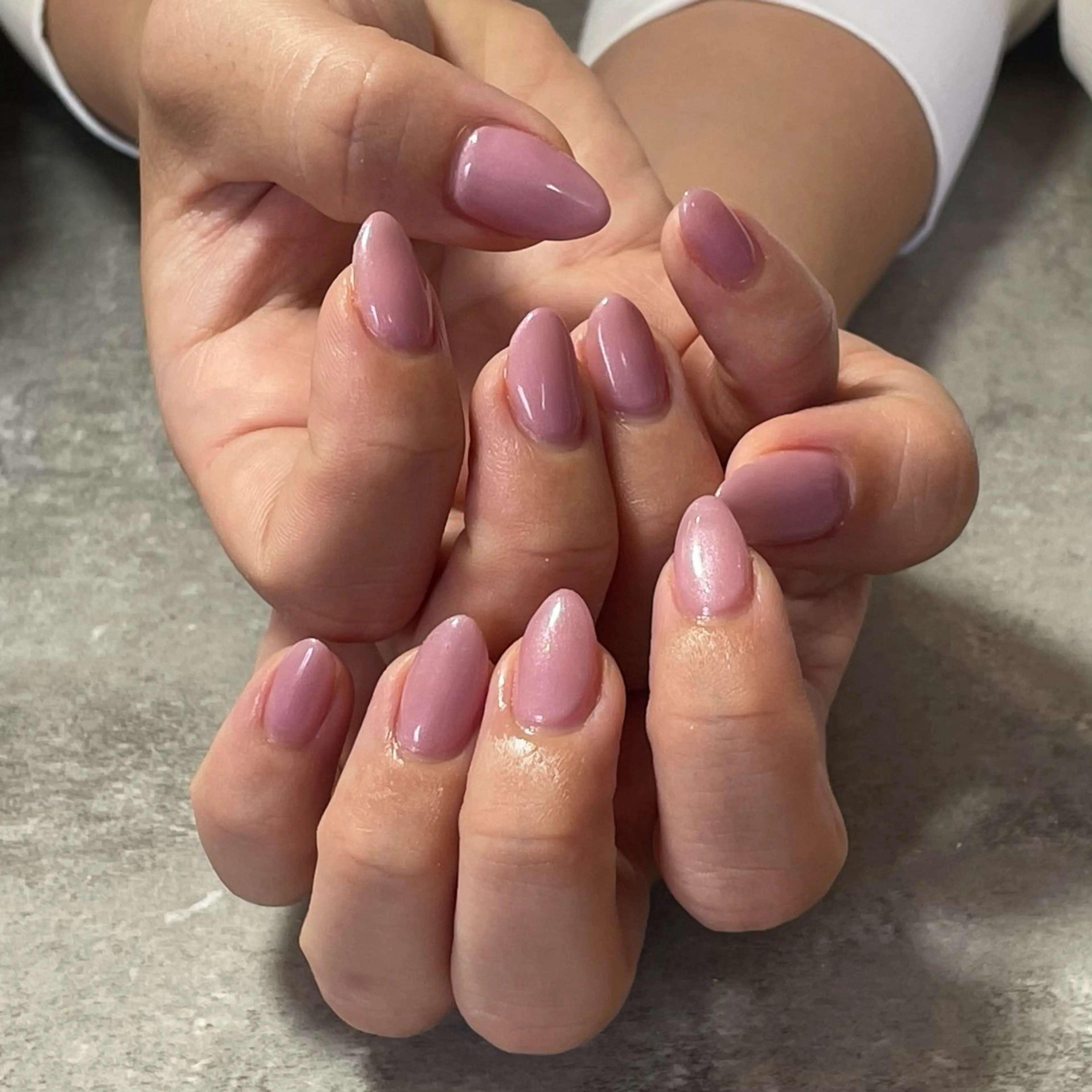 ネイル ワンカラーネイル ハンドネイル Sunbrown Mireiのネイルデザイン