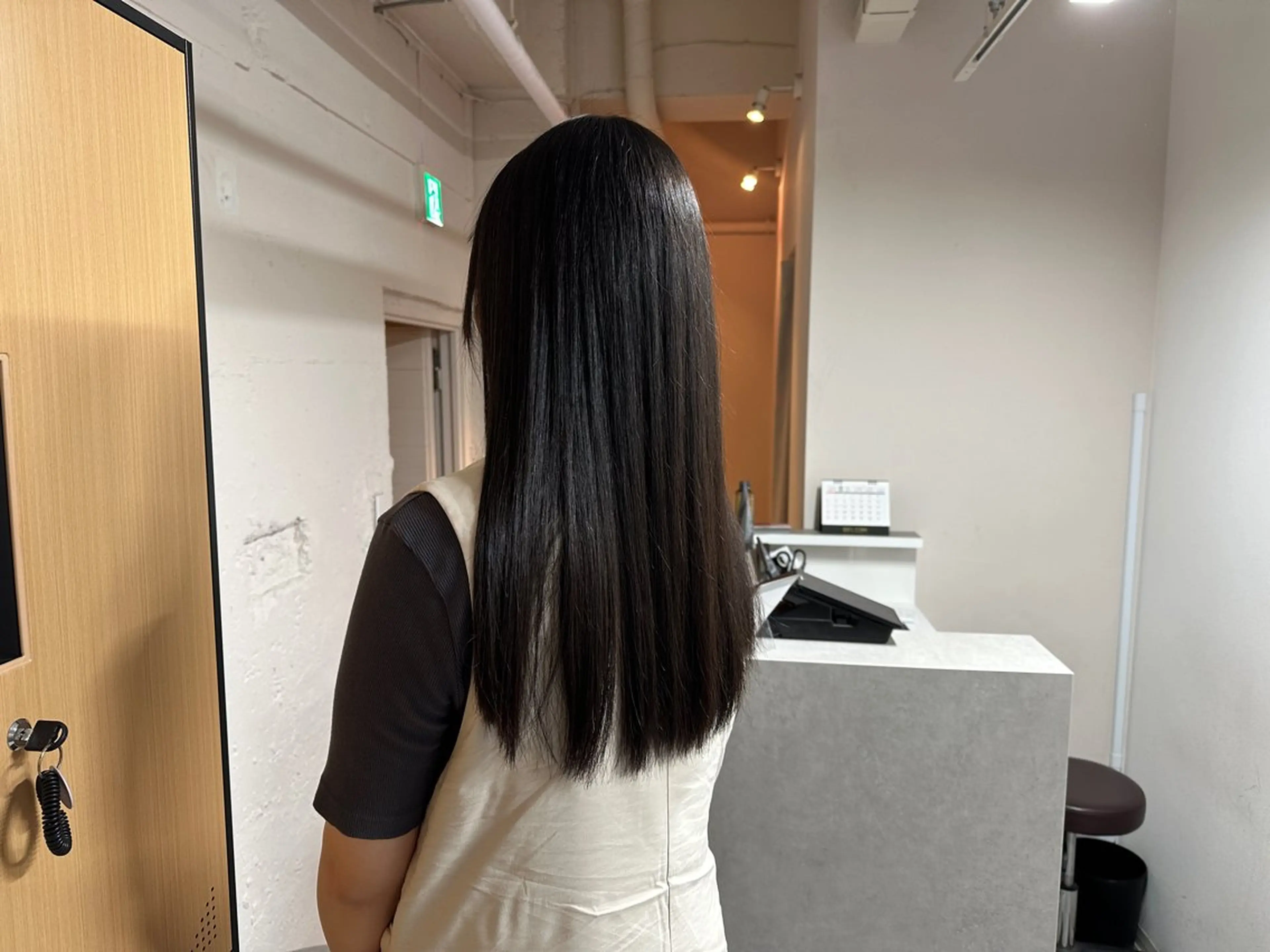 ロング 縮毛矯正 カット 縮毛矯正 トリートメント ハイライト/ ブリーチ😈小倉😈のヘアスタイル