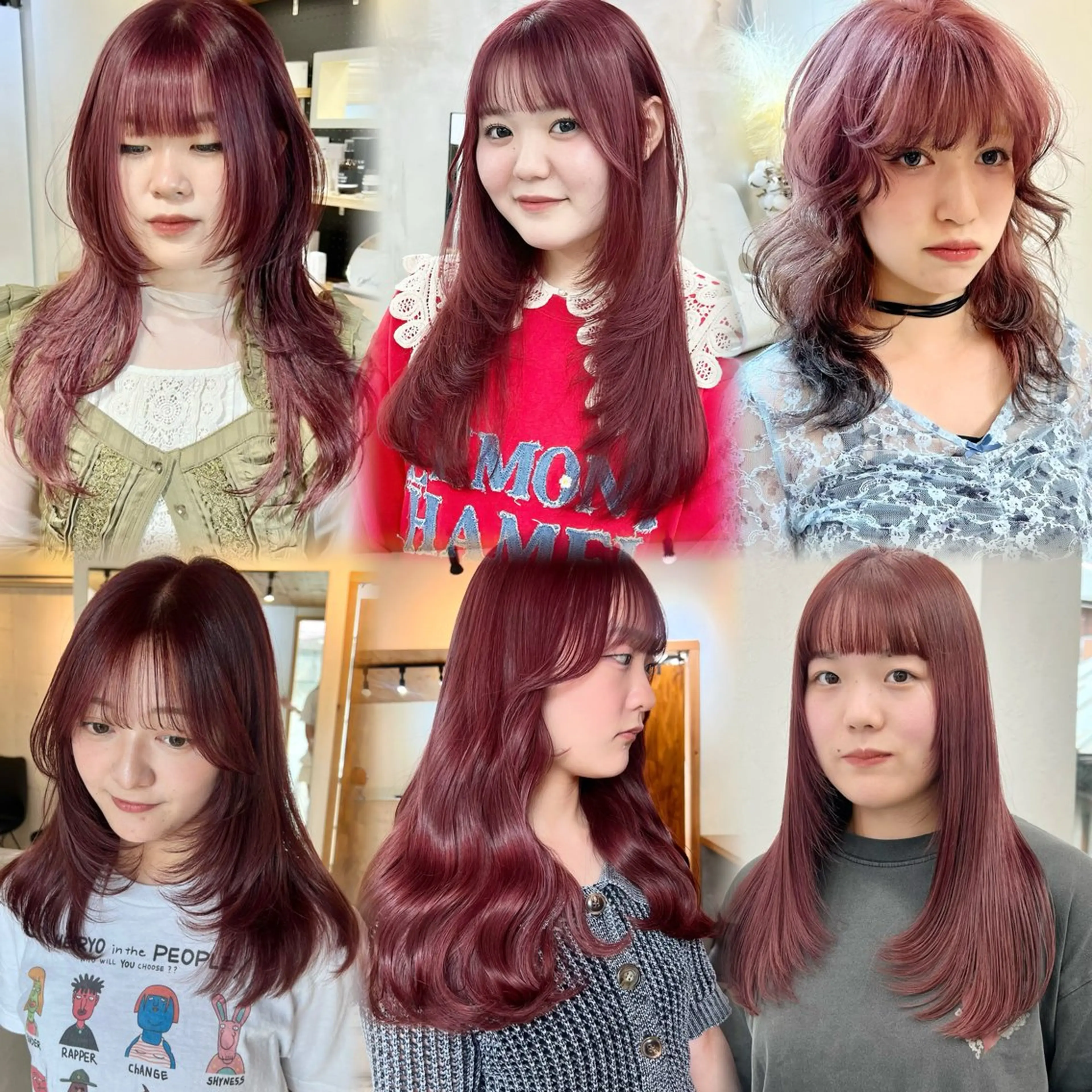ロング ヘアカラー 暖色カラー/レイヤー カット☁️MEI☁️のヘアスタイル