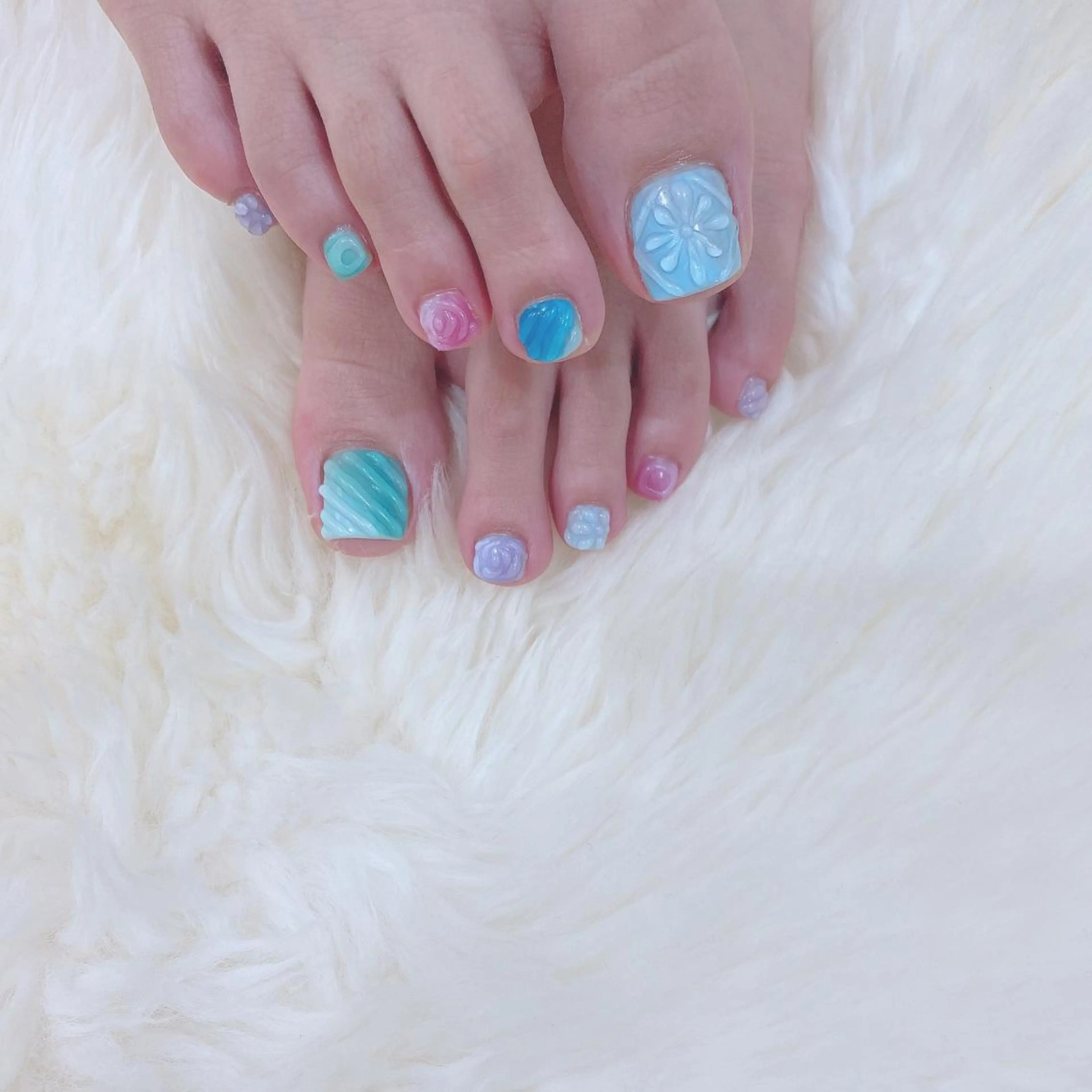 ネイル フットネイル SOL NAILのネイルデザイン