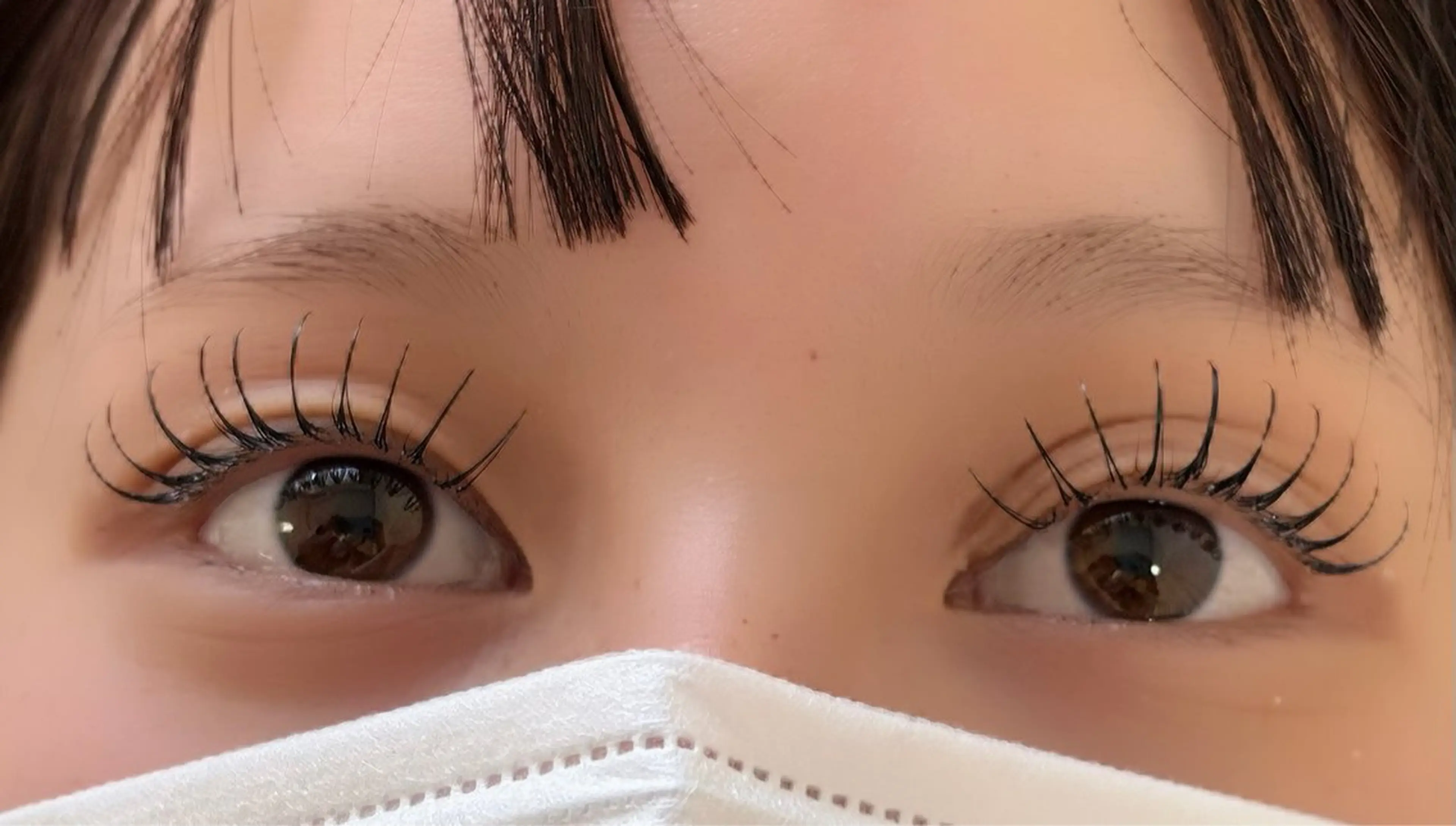 マツエク・マツパ フラットラッシュ マツエク ルチア💞 lucia高田馬場のマツエク・マツパデザイン