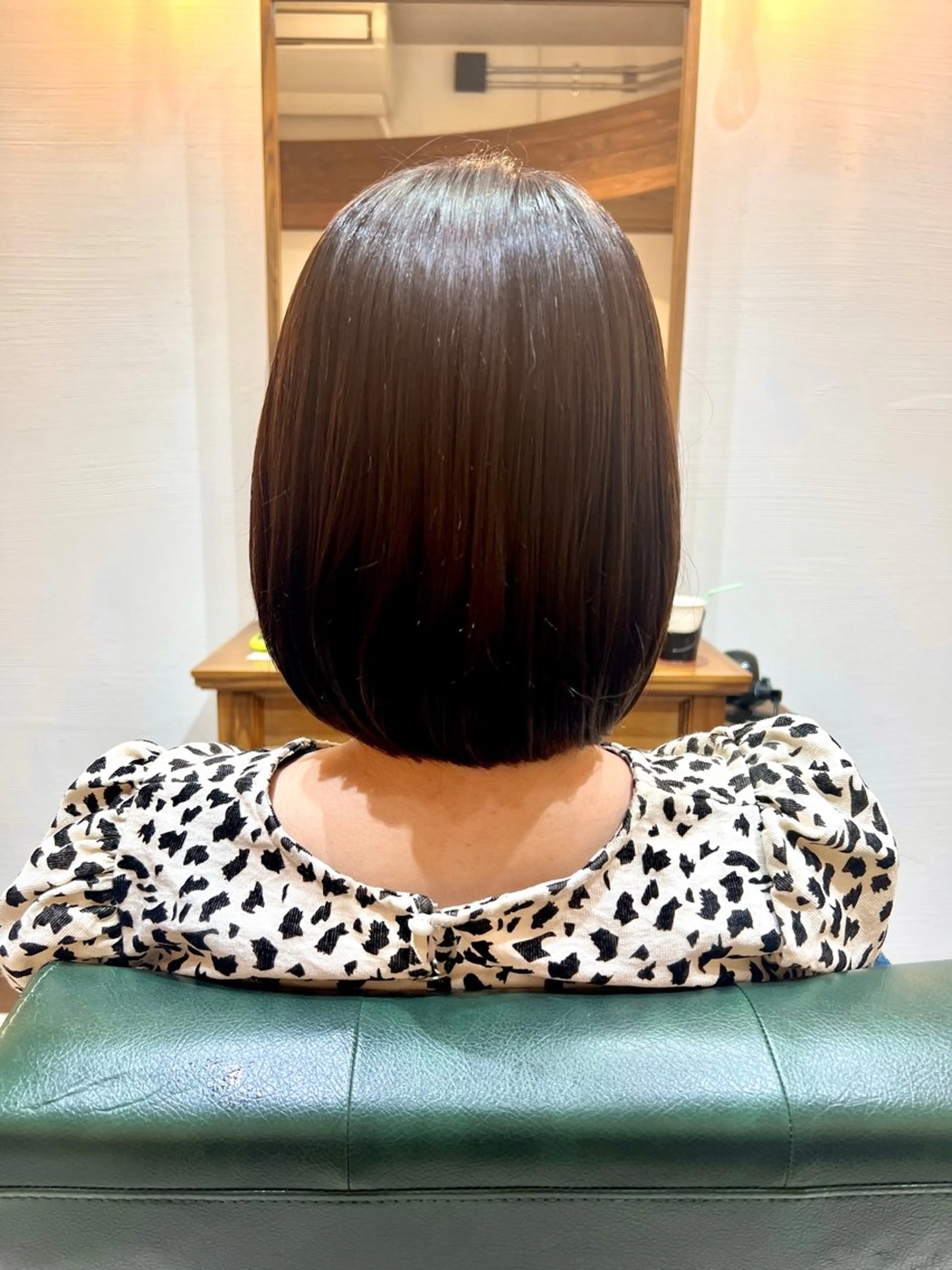 ミディアム 髪質改善 縮毛矯正 縮毛矯正 Jyue-ru／北谷 /縮毛矯正/髪質改善のヘアスタイル