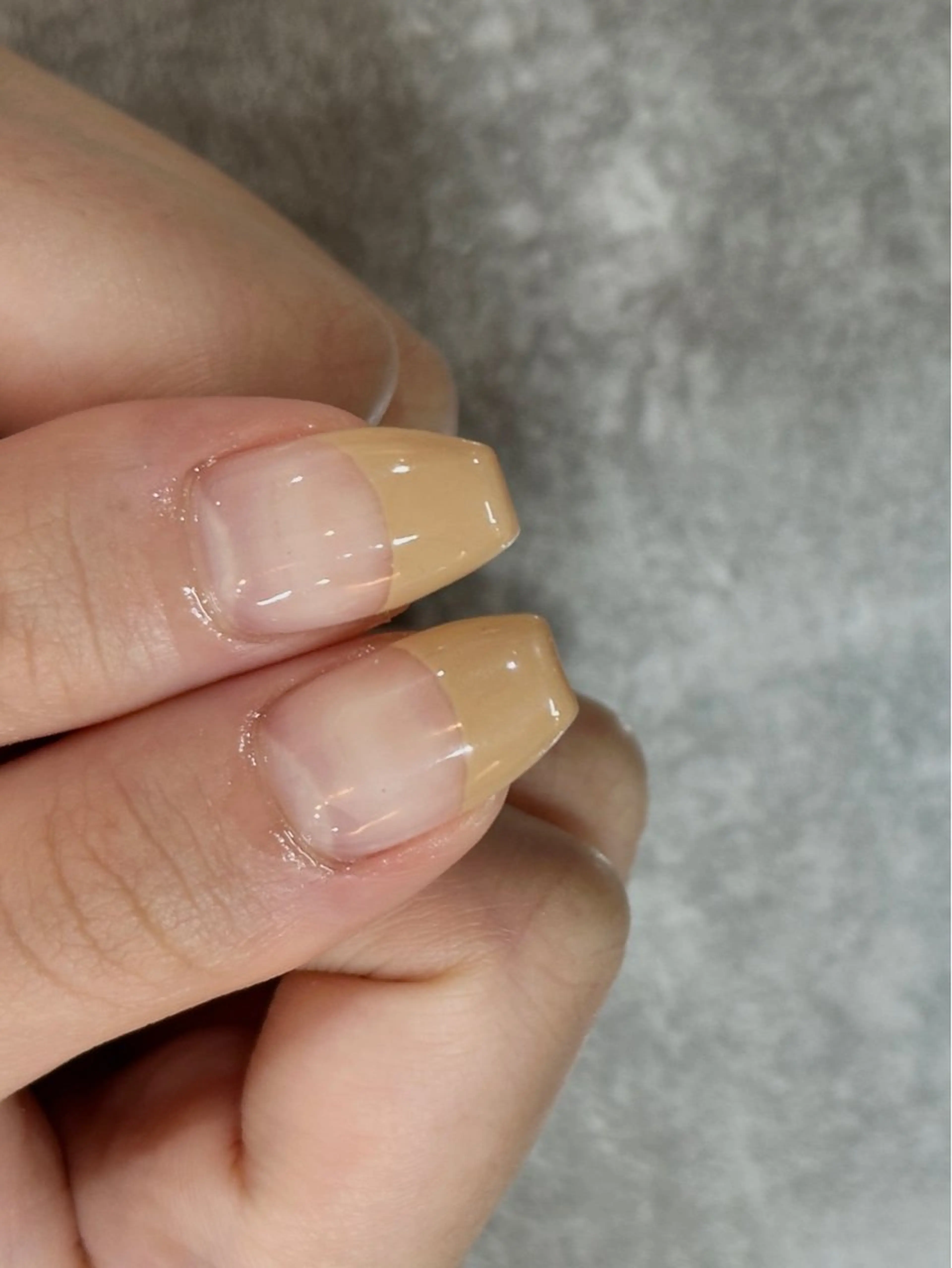 【練習モデル様限定】オフ有り フレンチネイルの写真