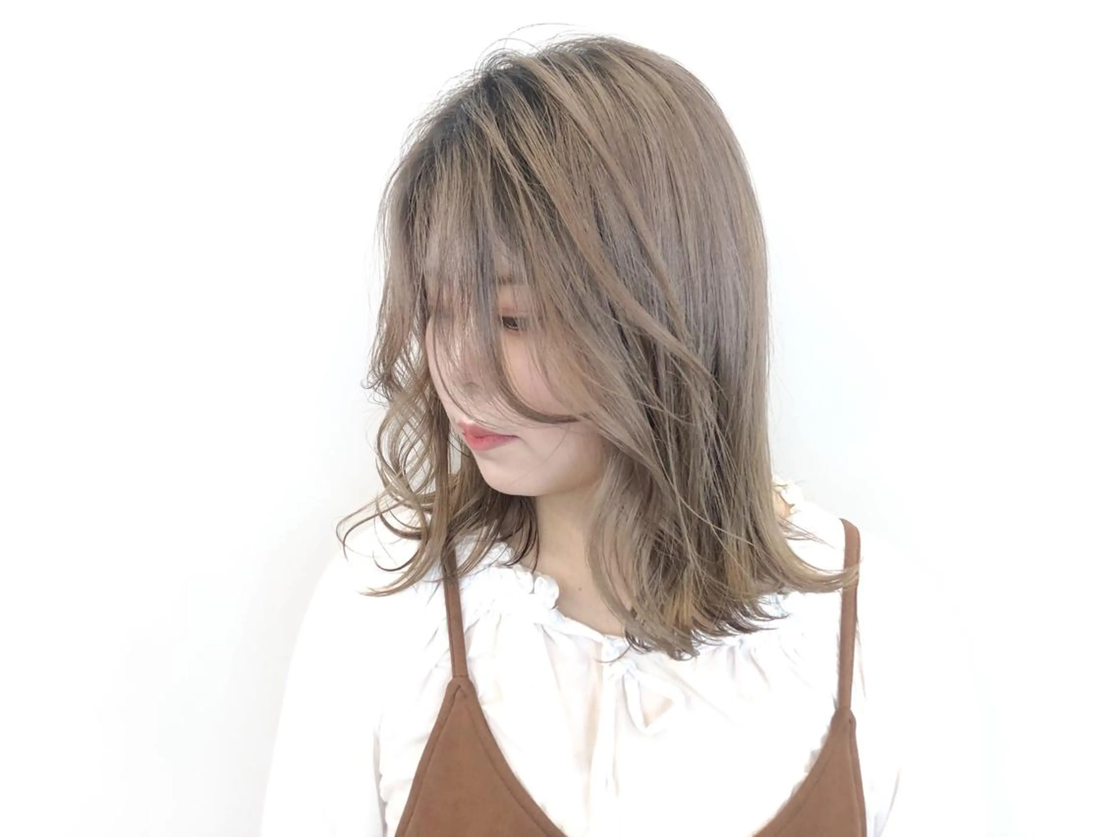 ミディアム カラー ヘアカラー 関 京磨のヘアスタイル