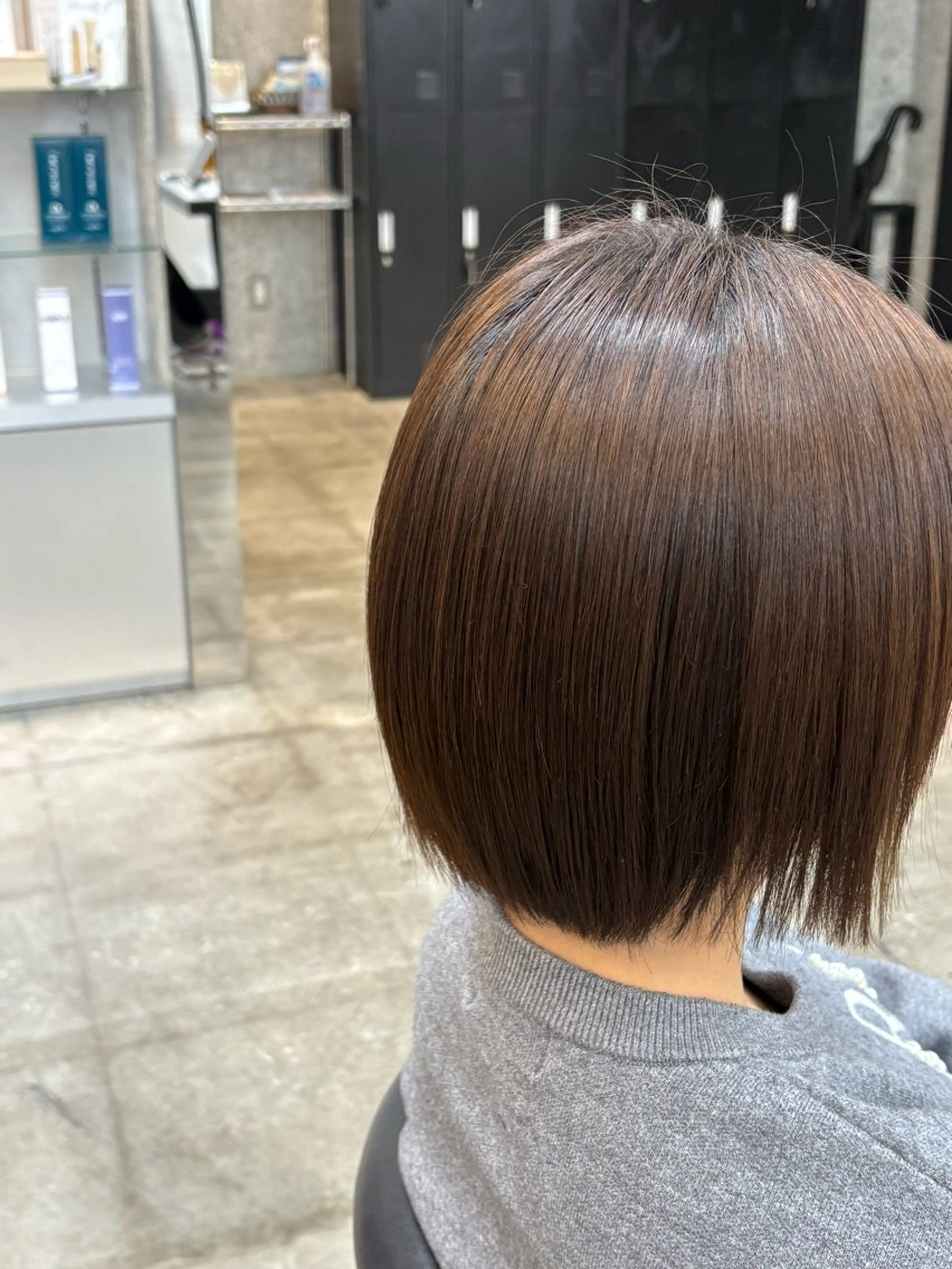 パーマ 縮毛矯正 縮毛矯正/ 豊島怜のヘアスタイル