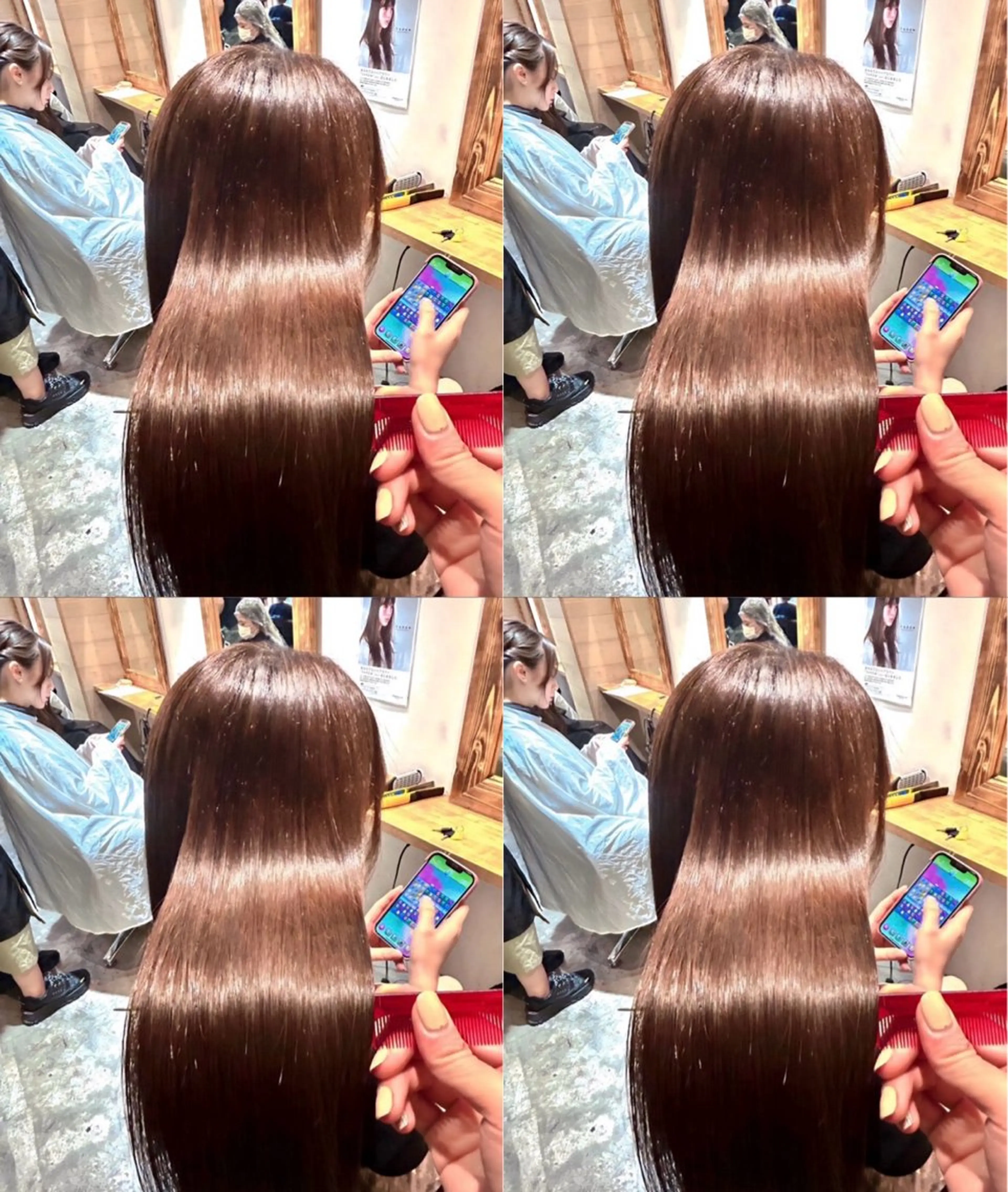 カラー 💗エクステ/ 艶髪/あおい💗のヘアスタイル