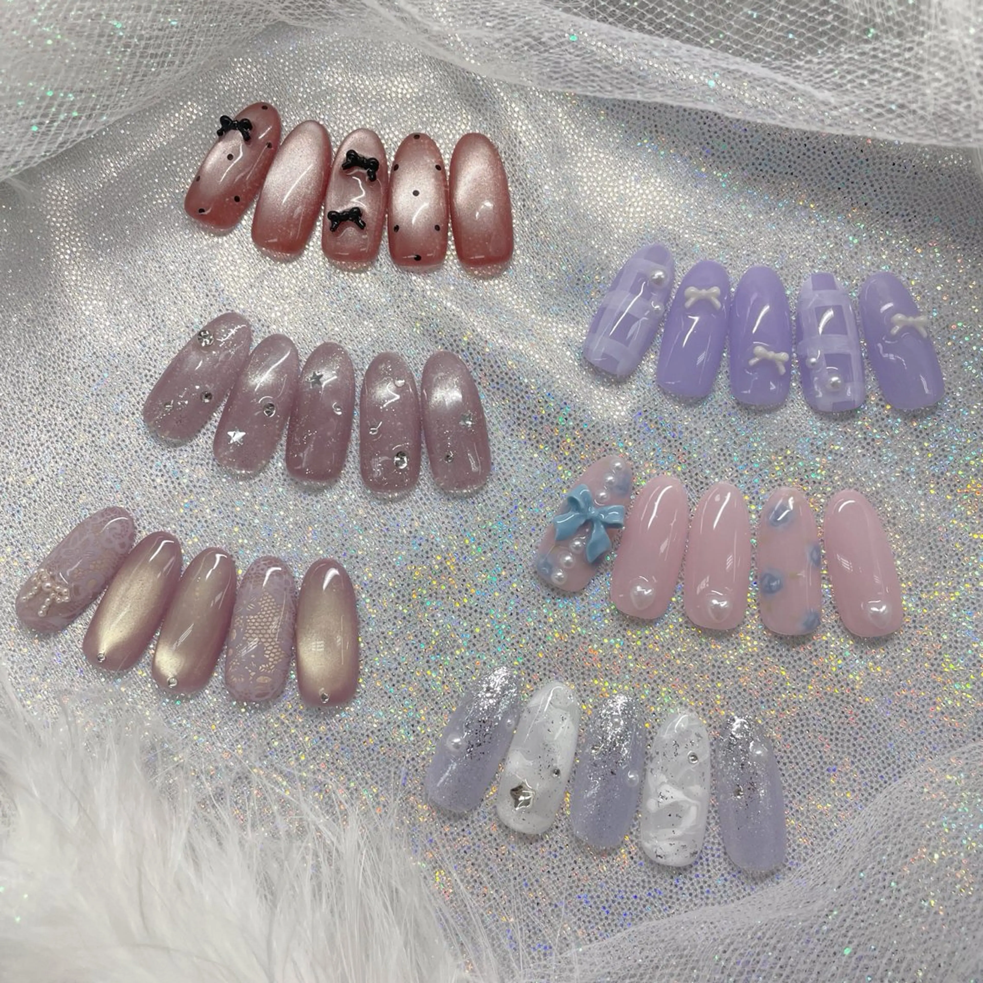 韓国定額ネイル75分（オフなし）の写真