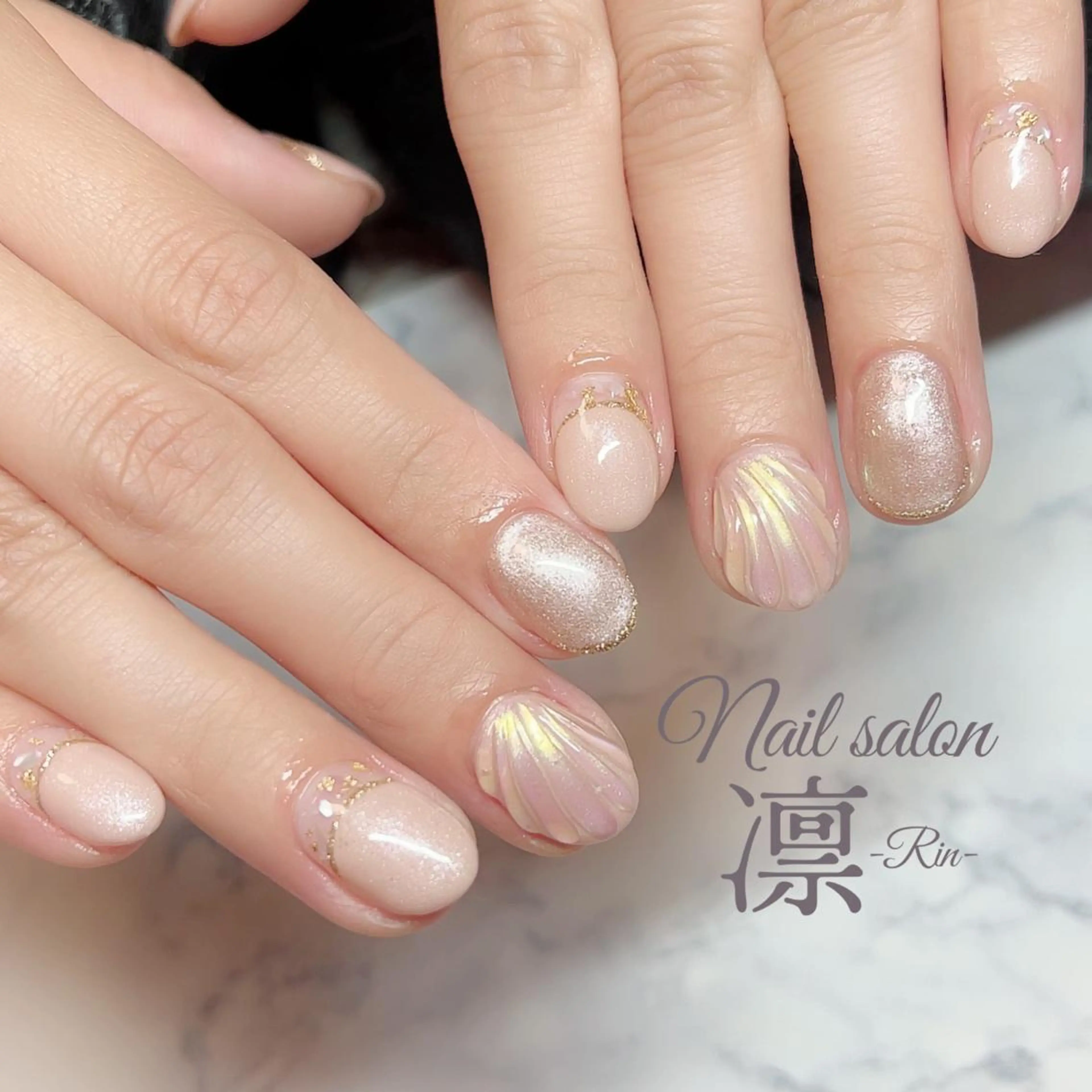 ネイル ジェルネイル private salon凛のネイルデザイン