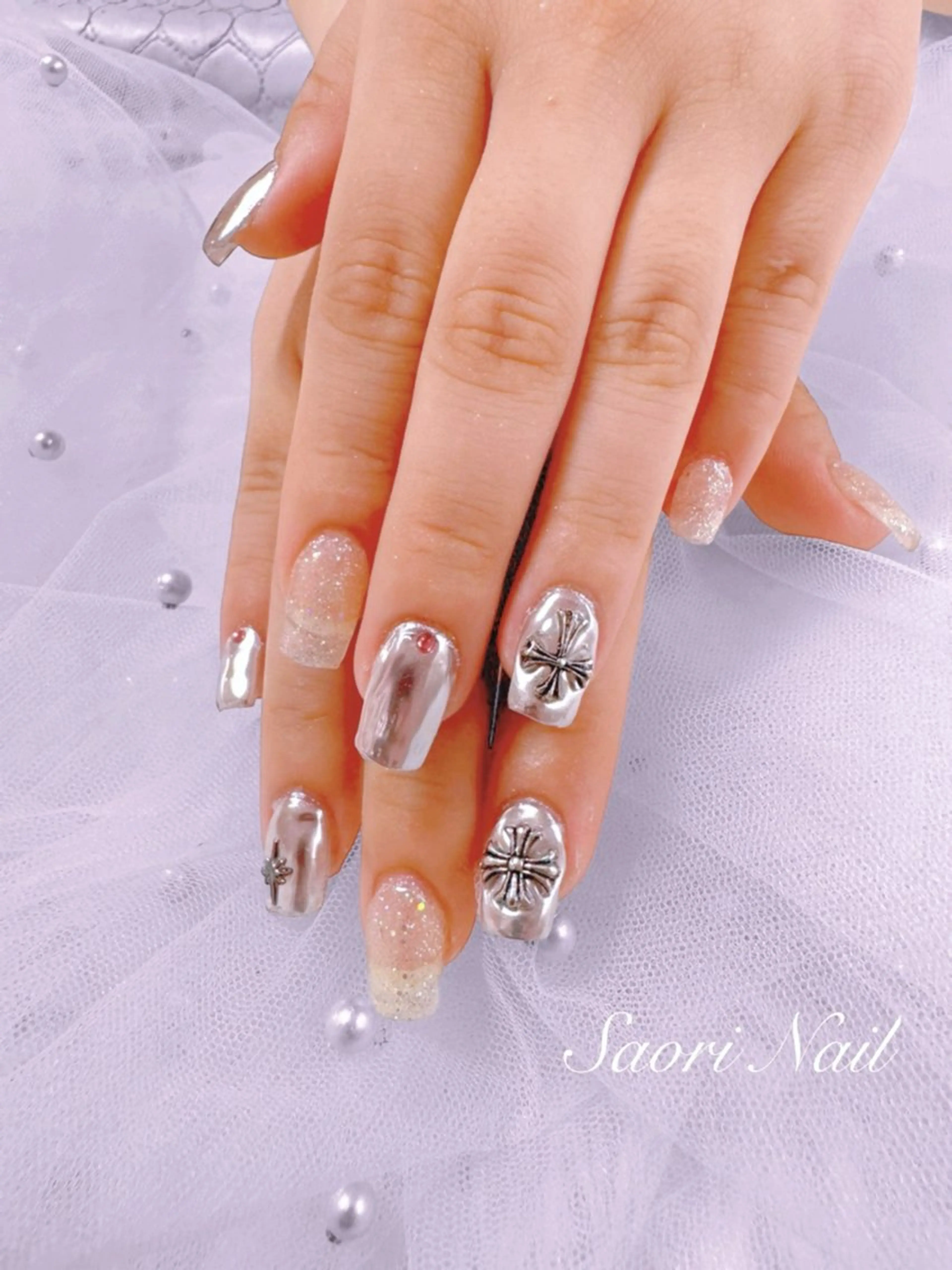 ネイル ハンドネイル スタッフ YUUKIのネイルデザイン