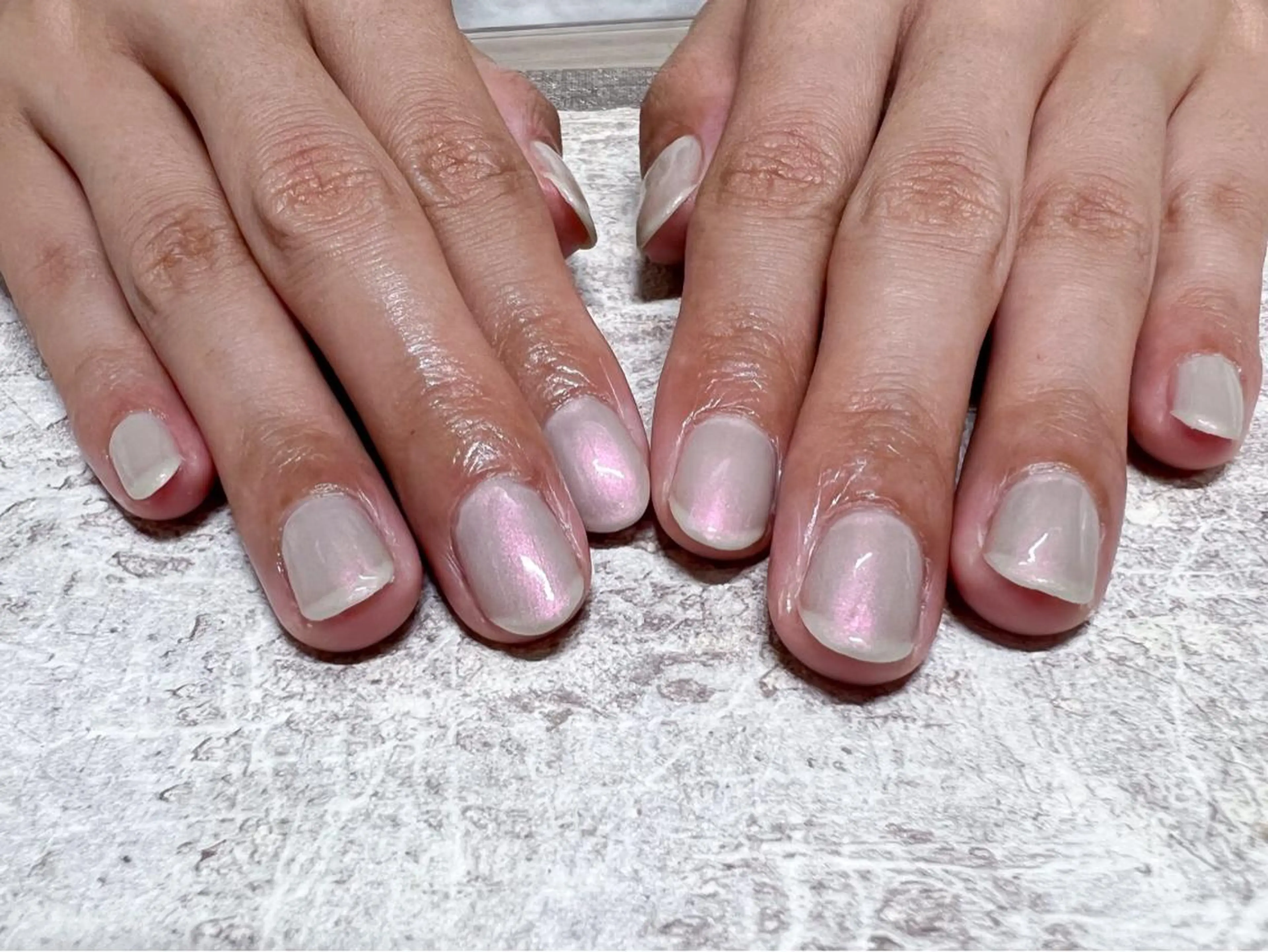 ネイル ピンク ハンドネイル mogunail &blowのネイルデザイン