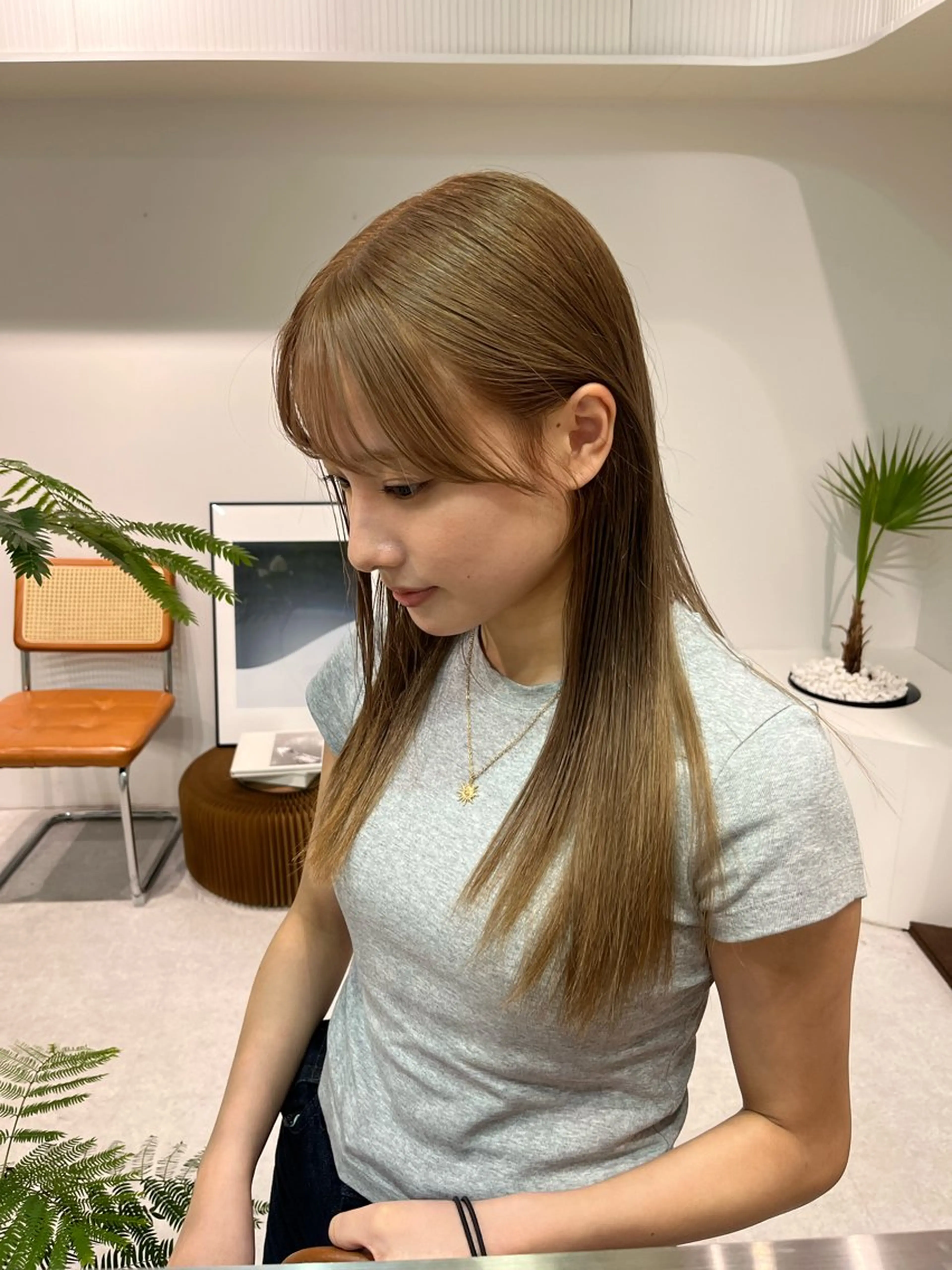 カラー ヘアカラー トリートメント ヘアセット 🌿似合わせ透明感 カラー松本朋幸🌿のヘアスタイル