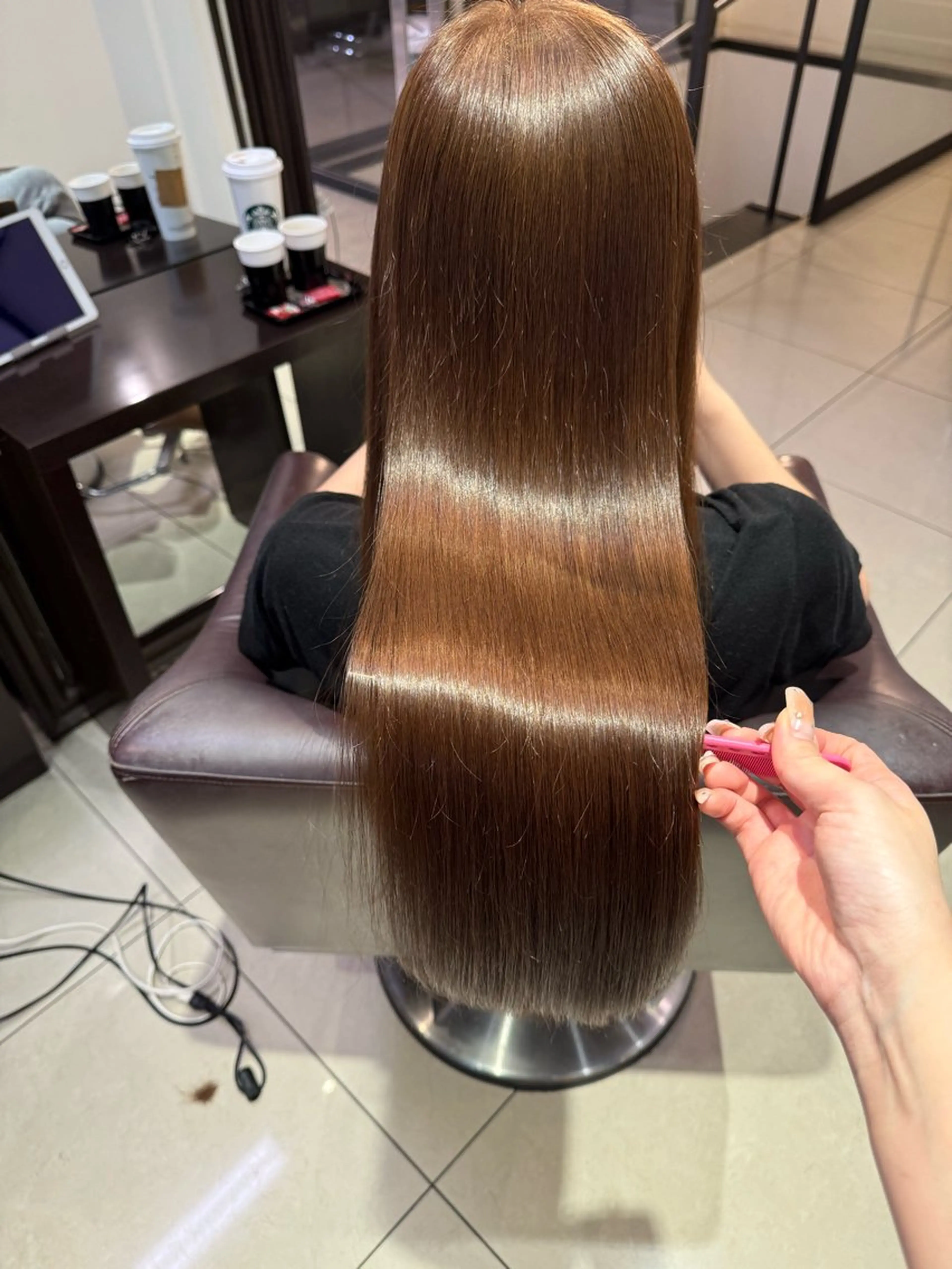 ロング トリートメント 【髪質改善💎韓国風 レイヤー🌷】山川のヘアスタイル