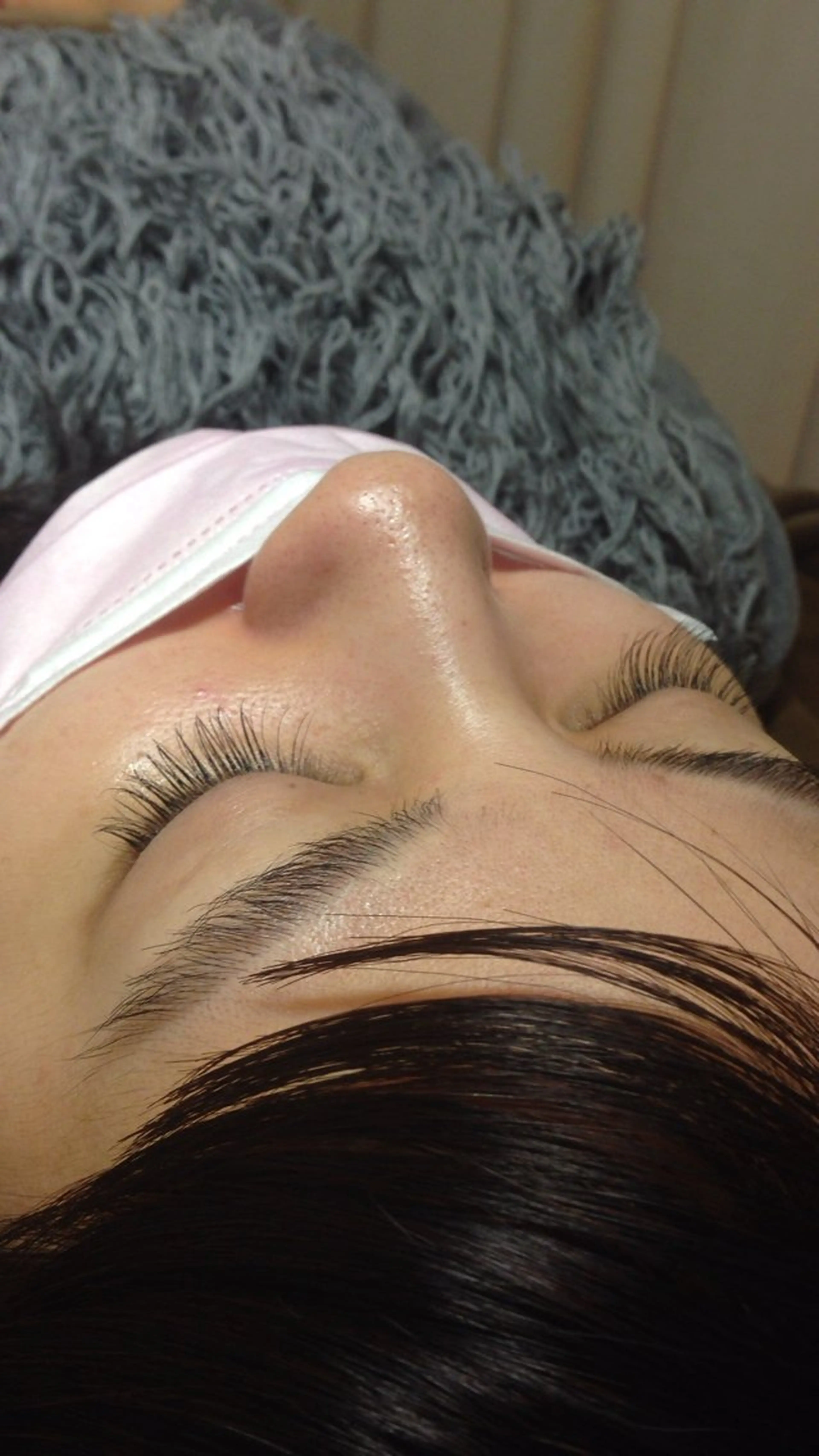 【オフ無料】シングルラッシュ(セーブル)上120本の写真