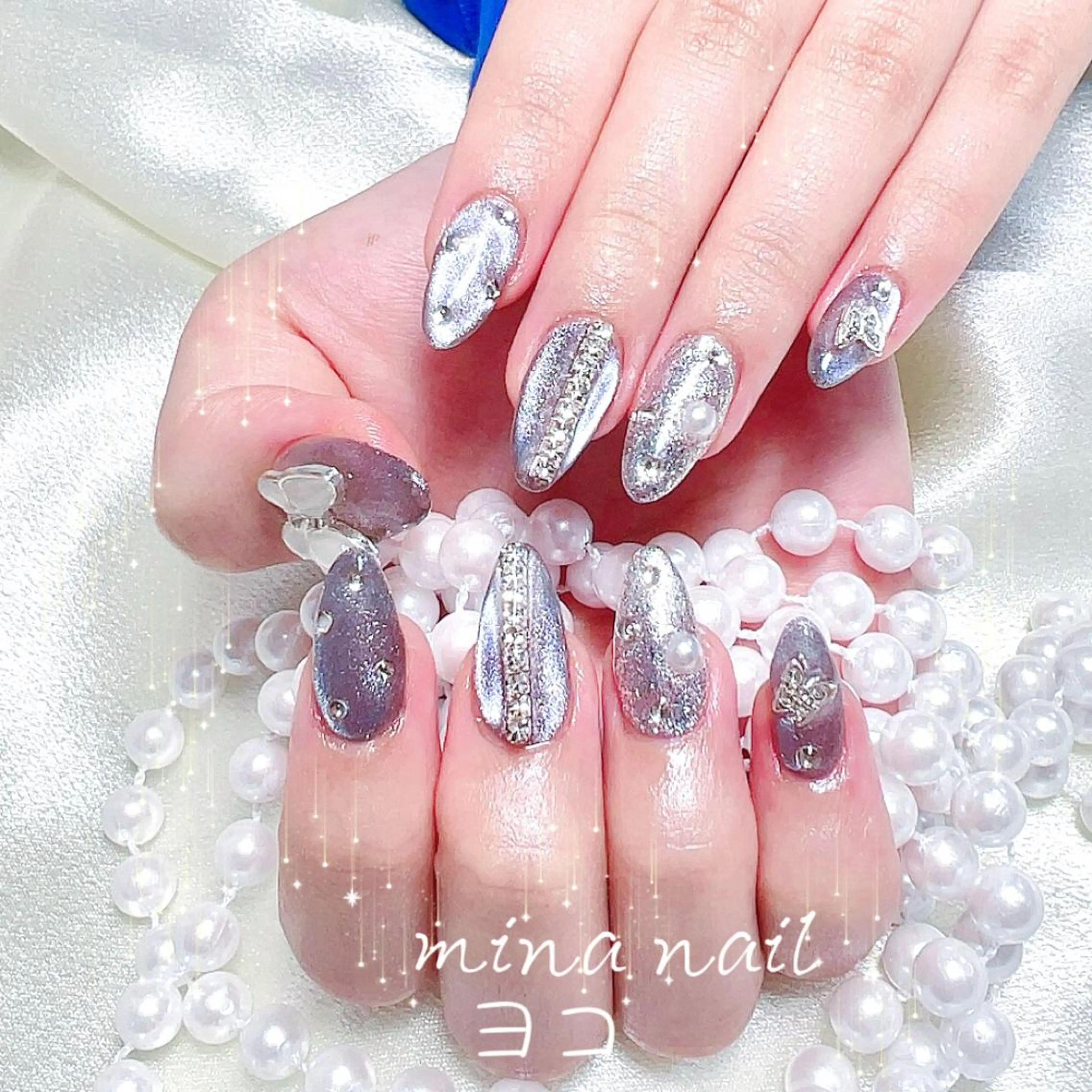 ネイル 🎀まゆ 🪽🐾のネイルデザイン