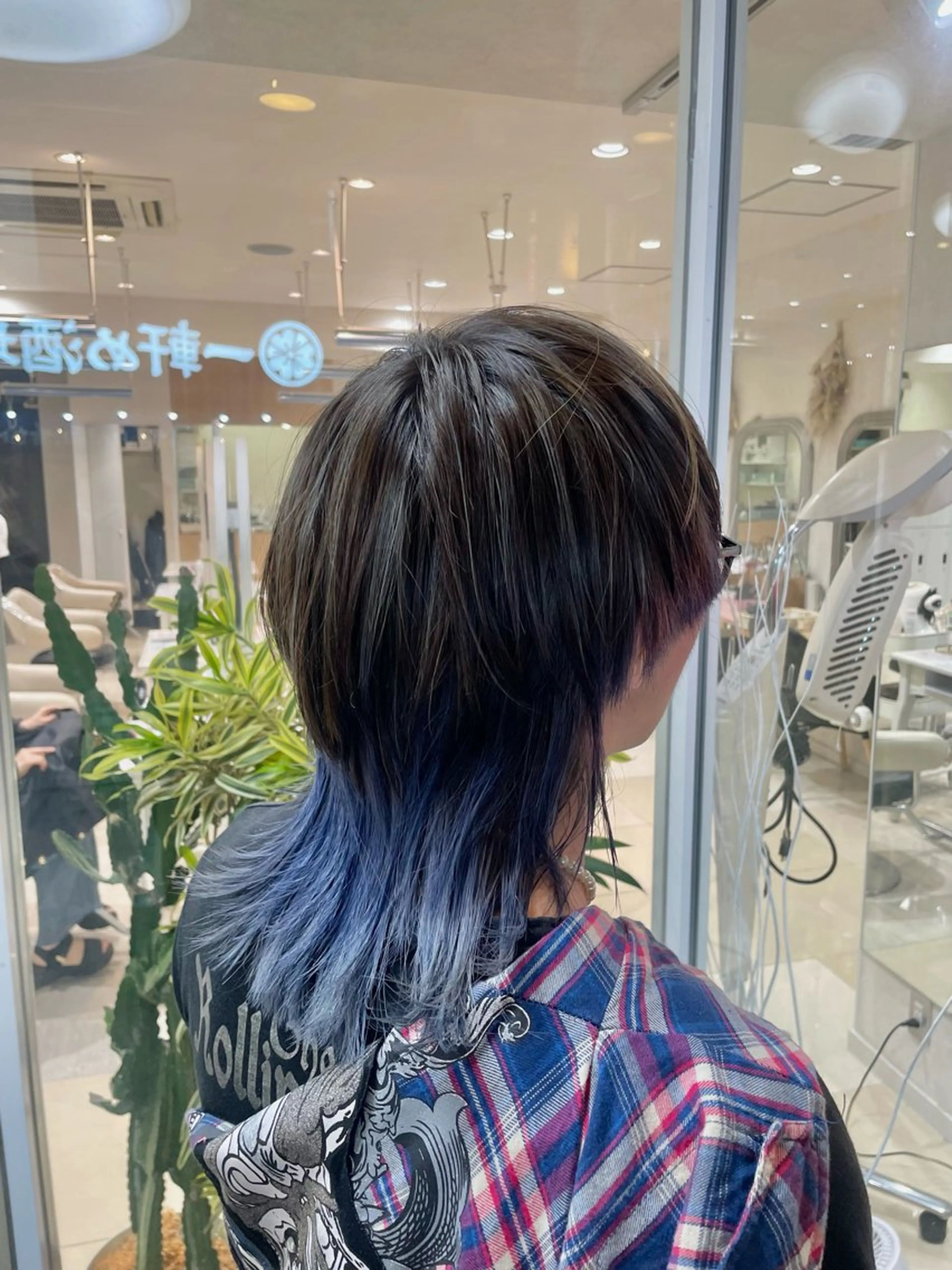 メンズ カット ヘアカラー トリートメント ⚜️ウルフカット⚜️ タナミ ミハルのヘアスタイル