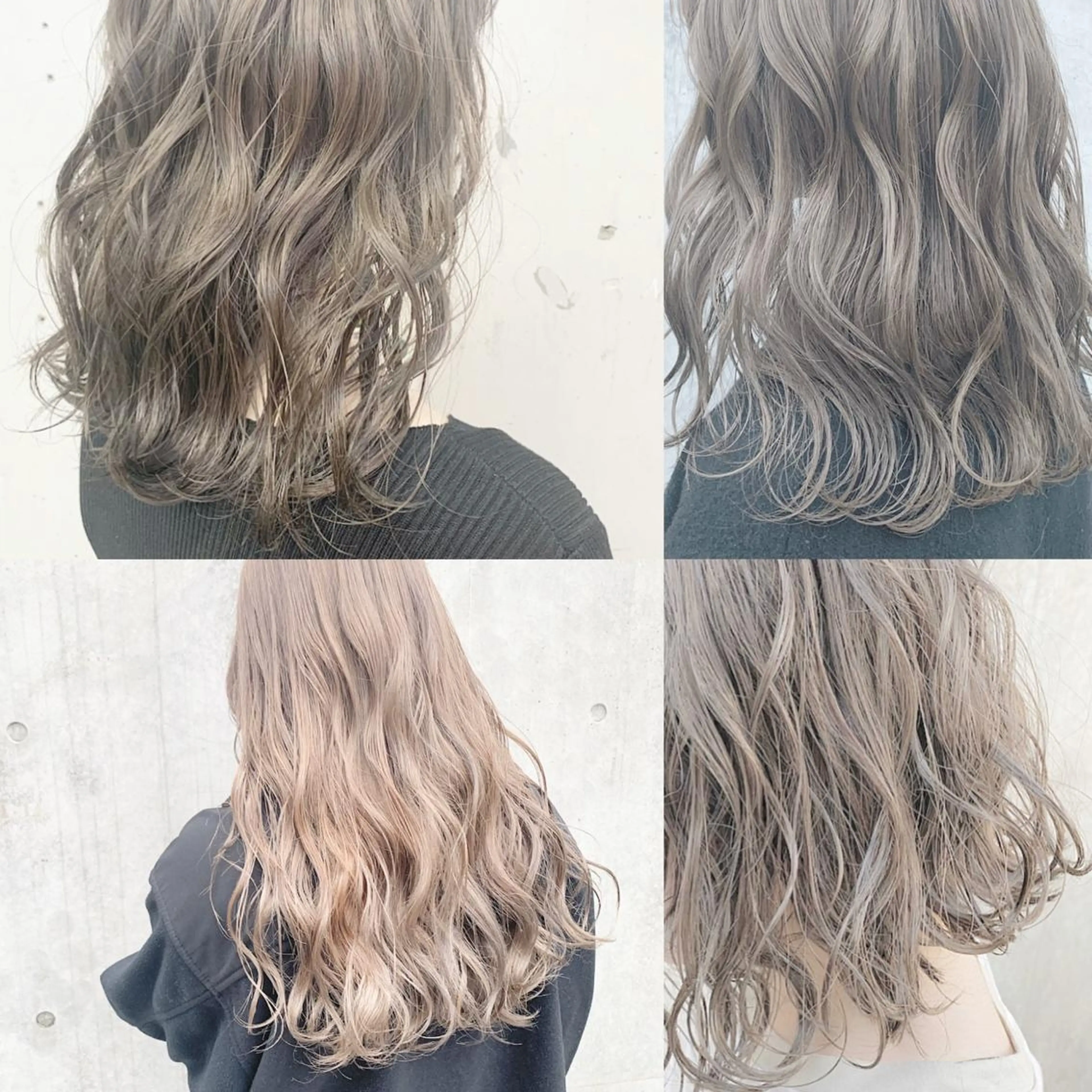 ミディアム カラー カット ヘアカラー トリートメント ヘアセット 🪞上品で可愛い韓国 ヘア🪞Rikutoのヘアスタイル