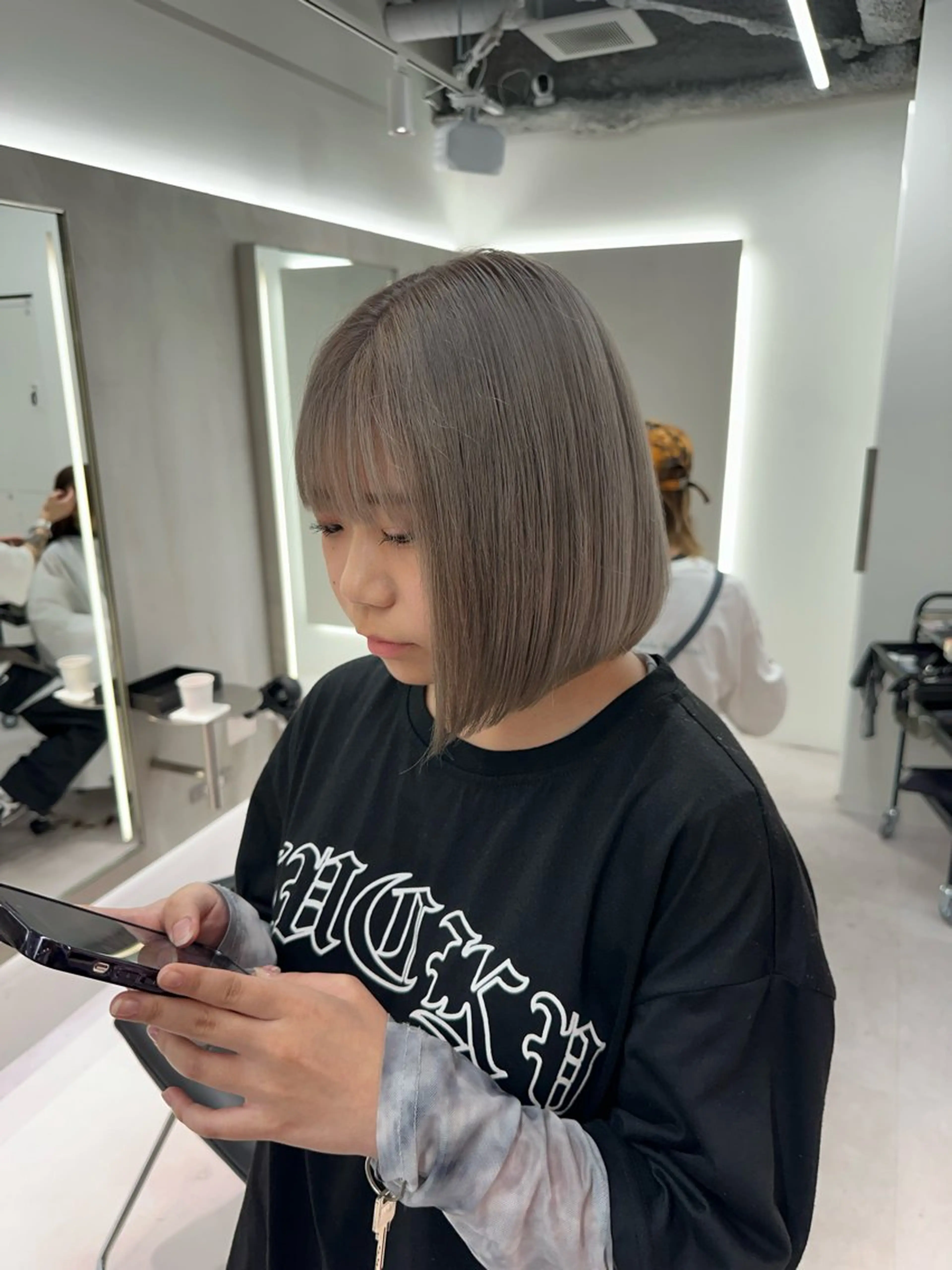 ショート カラー パーマ ヘアアレンジ メンズ キッズ 🌟代表 Yuito🌟のヘアスタイル