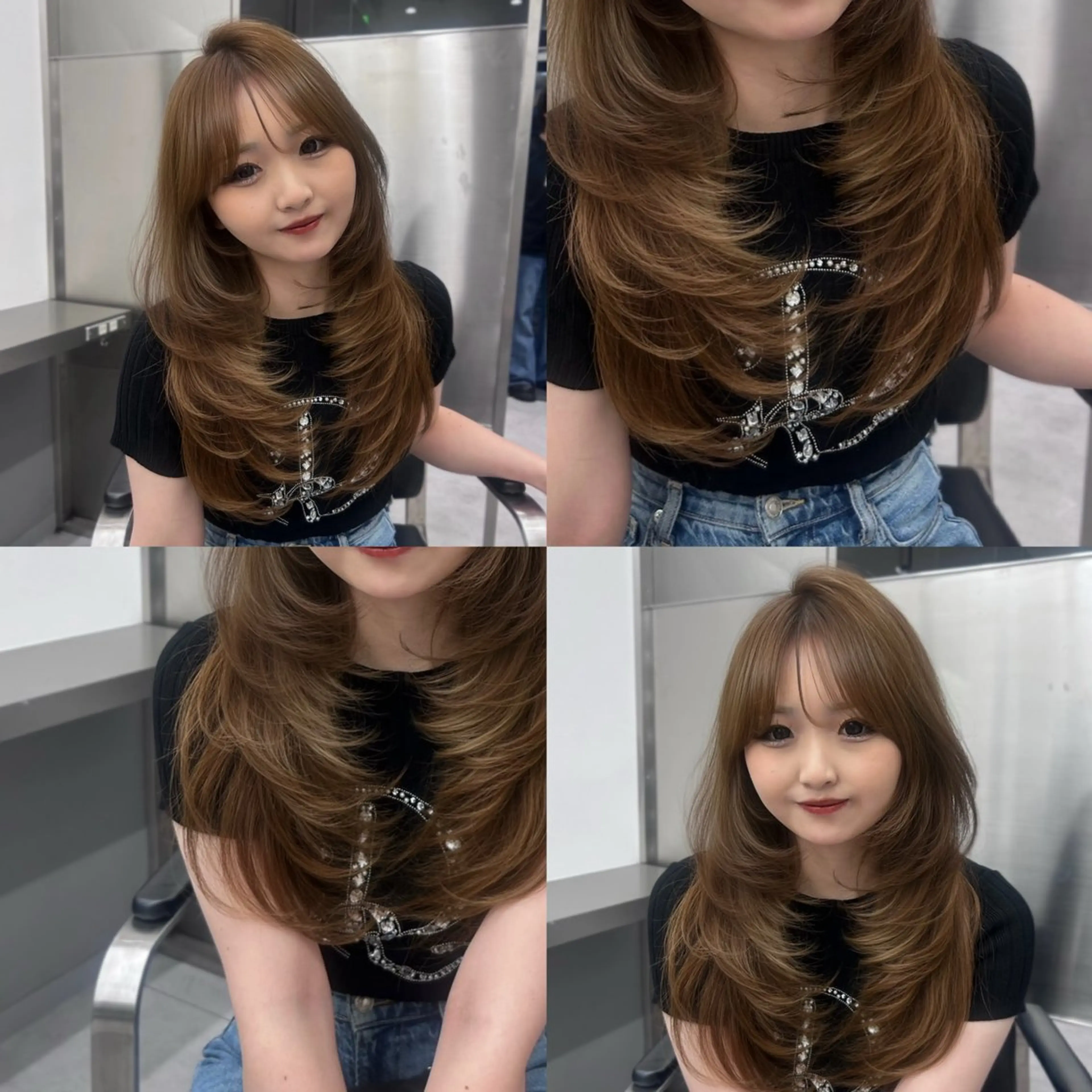 ロング レイヤーカット 大人レイヤー/艶美髪 🇺🇸TOMONAのヘアスタイル