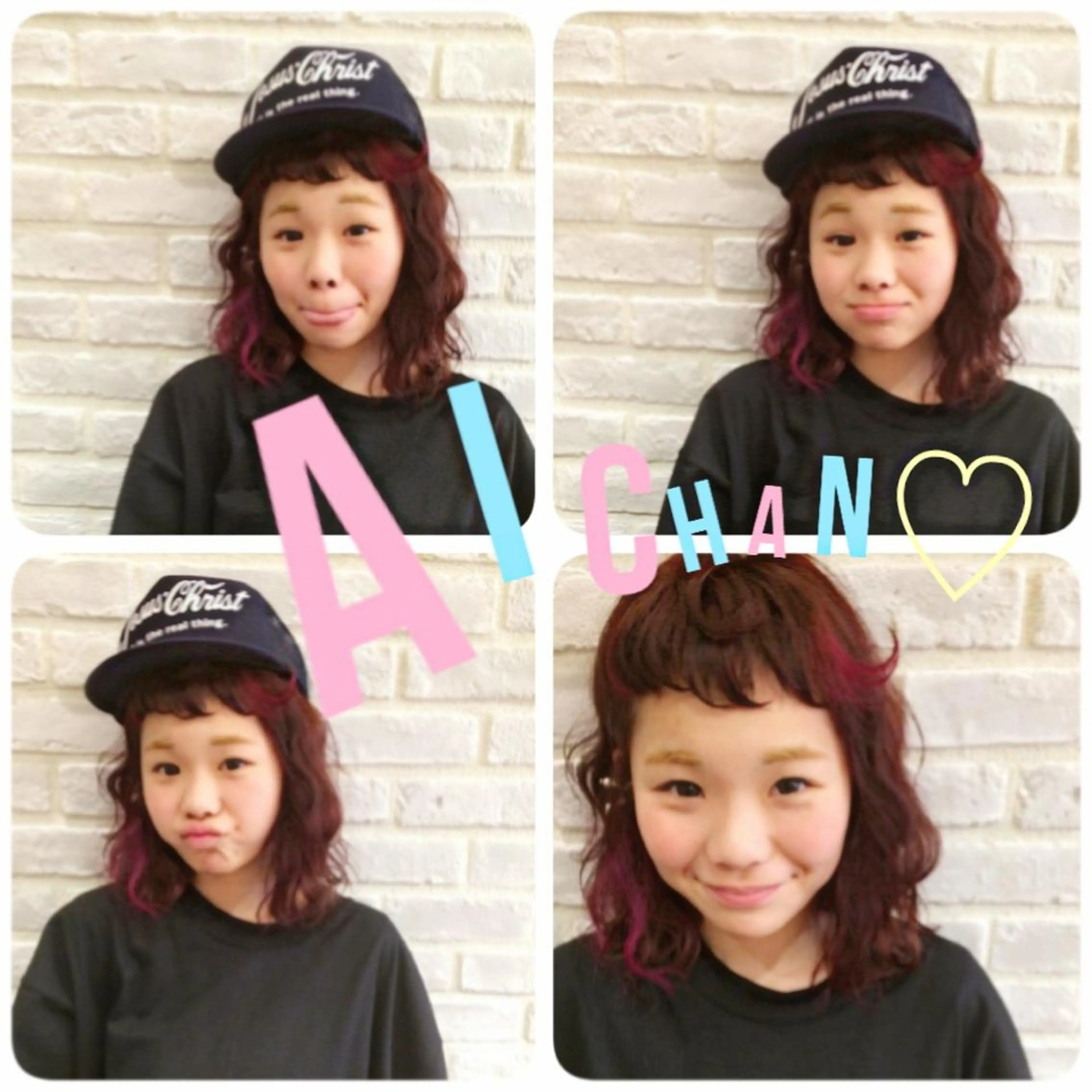 ミディアム セミロング ロング カラー パーマ ヘアアレンジ デザインカラー rico_by ヘアとアイブロウの眉毛・アイブロウイメージ