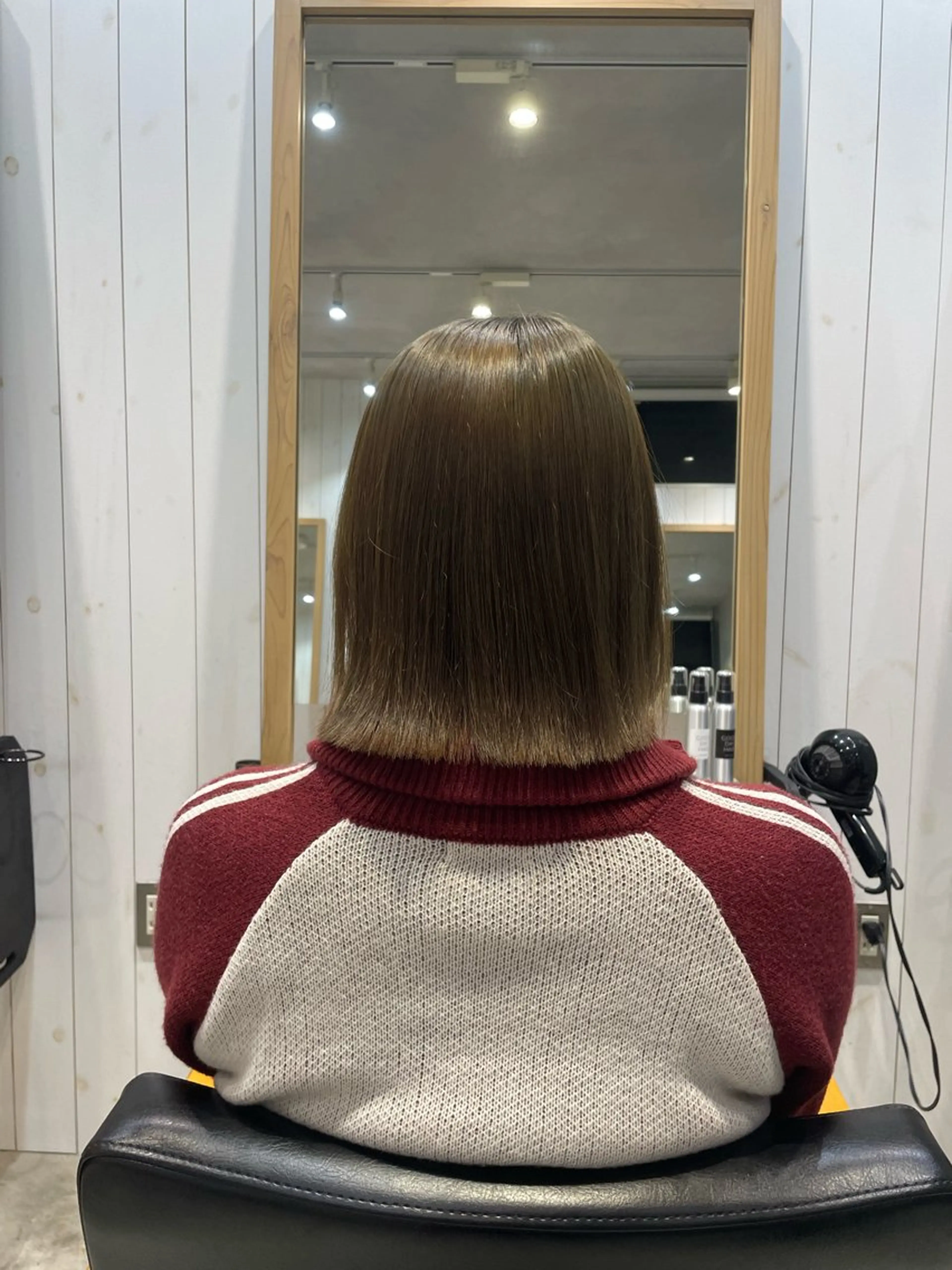 ブリーチ無しwカラーの写真