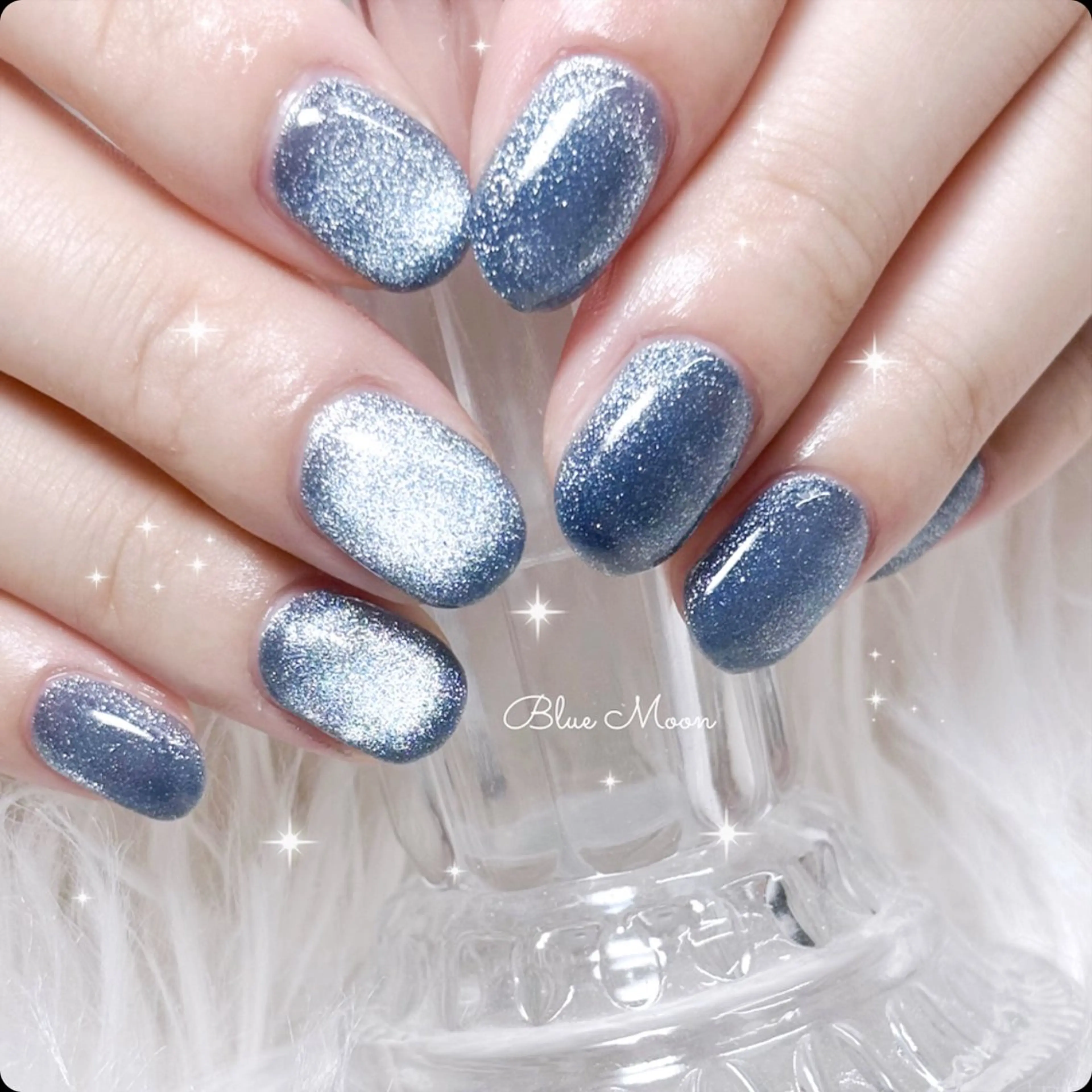 ネイル ハンドネイル フットネイル nail salon Blue Moonのネイルデザイン