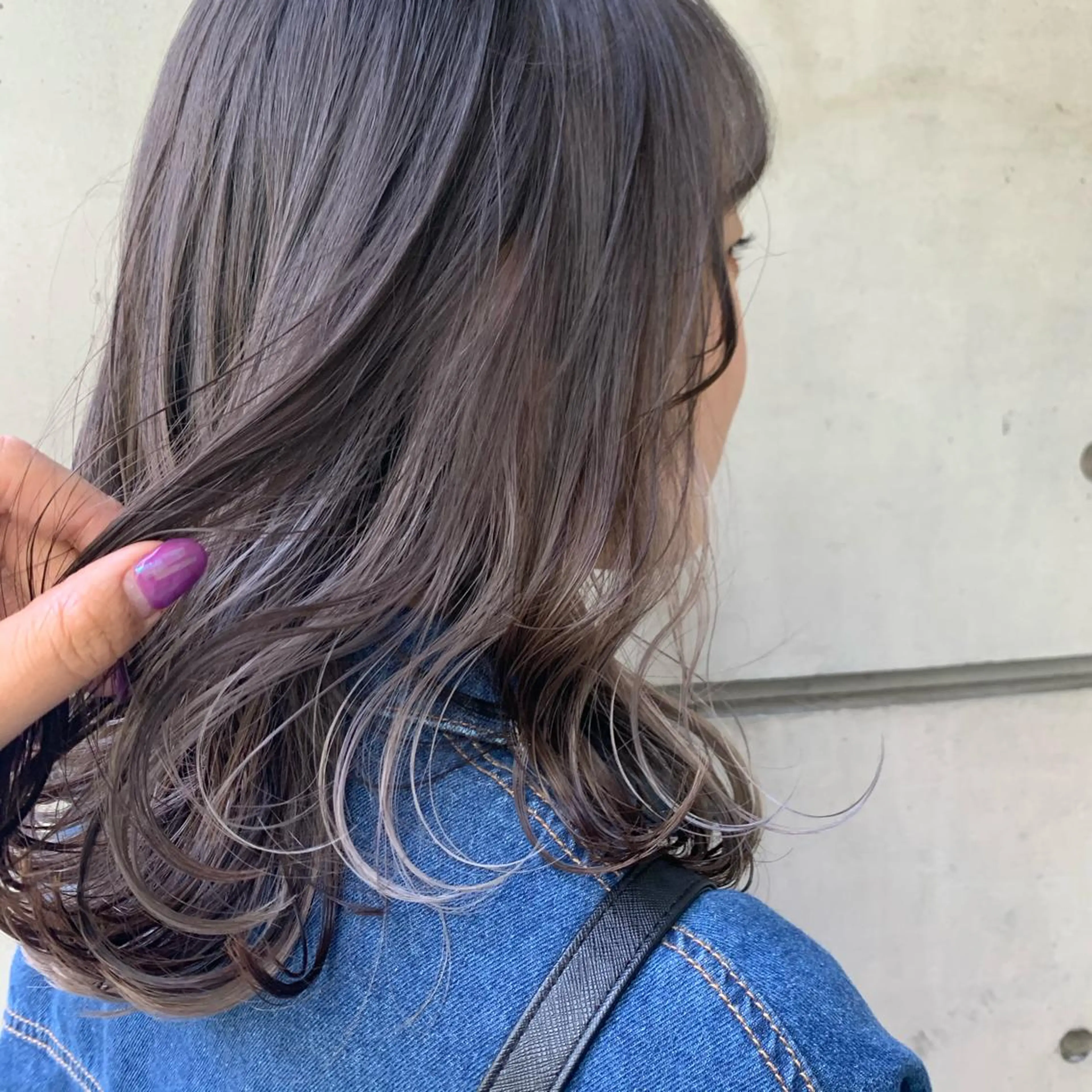 カラー カット ヘアカラー 大角  実希のヘアスタイル