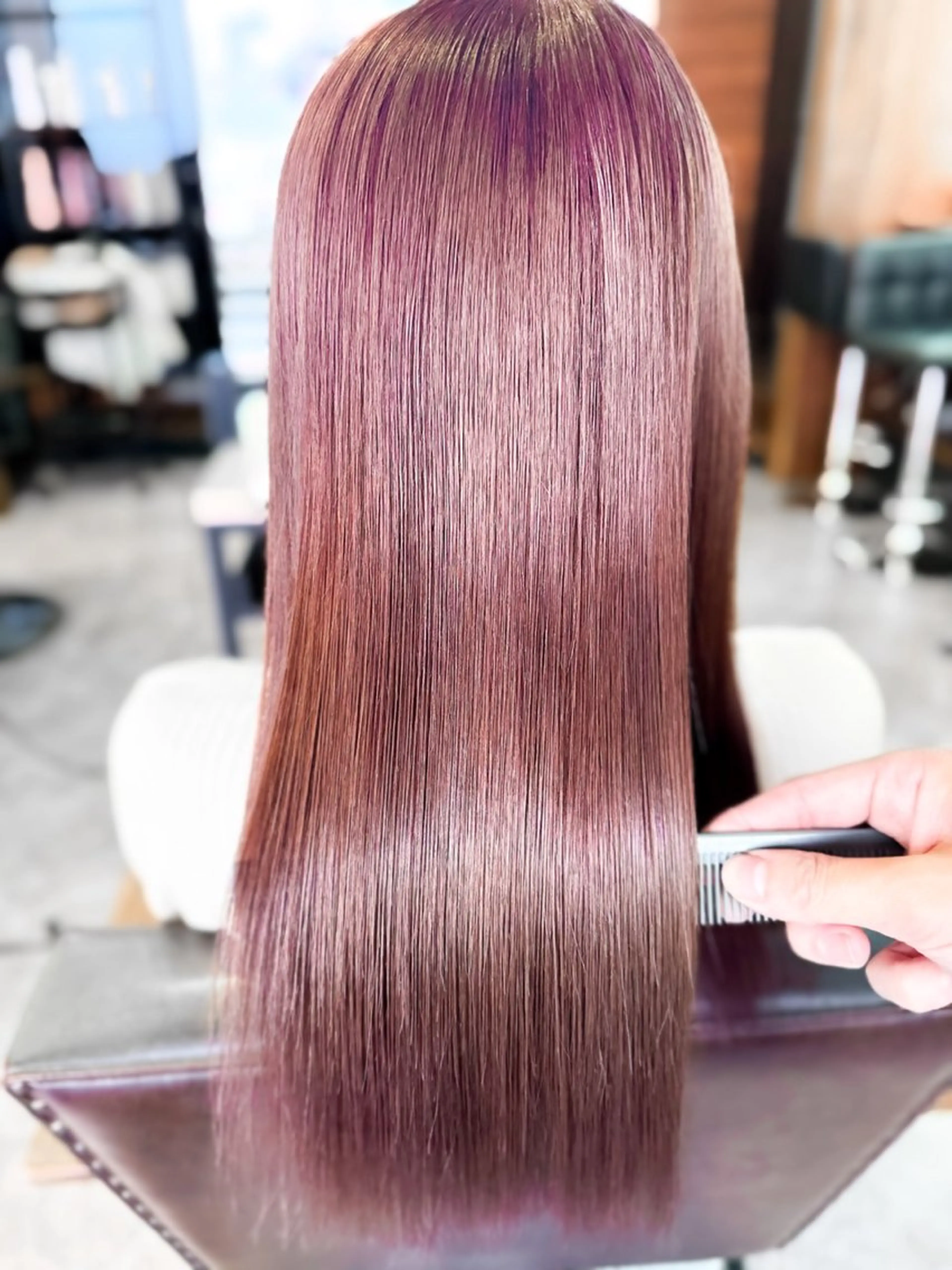 ロング カラー ブリーチ ハイトーンカラー 韓国風カラー 韓国風ヘア カット ヘアカラー トリートメント ブリーチカラー🔥 パーマ【佐々木凌平】のヘアスタイル