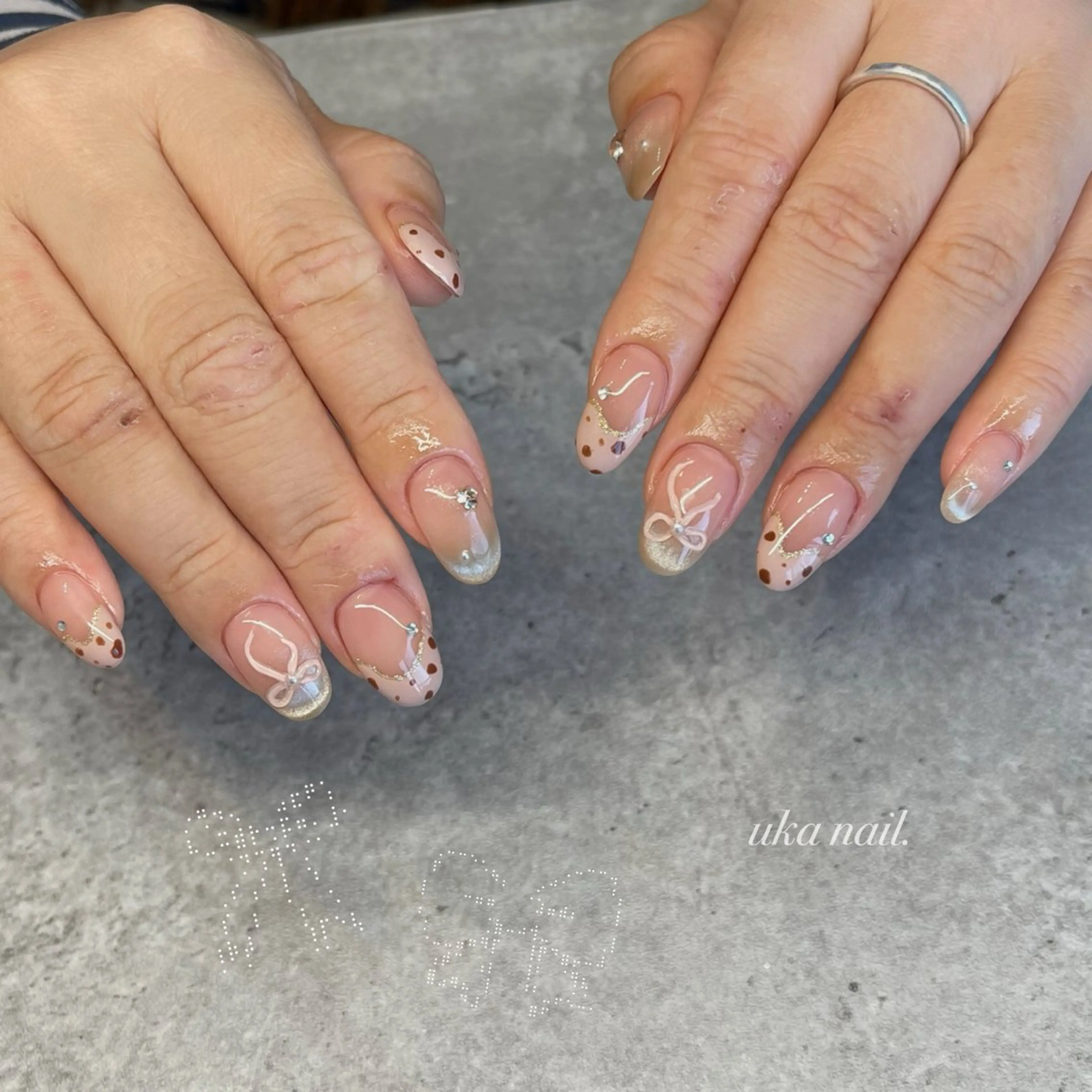 ネイル ハンドネイル uka nailのネイルデザイン