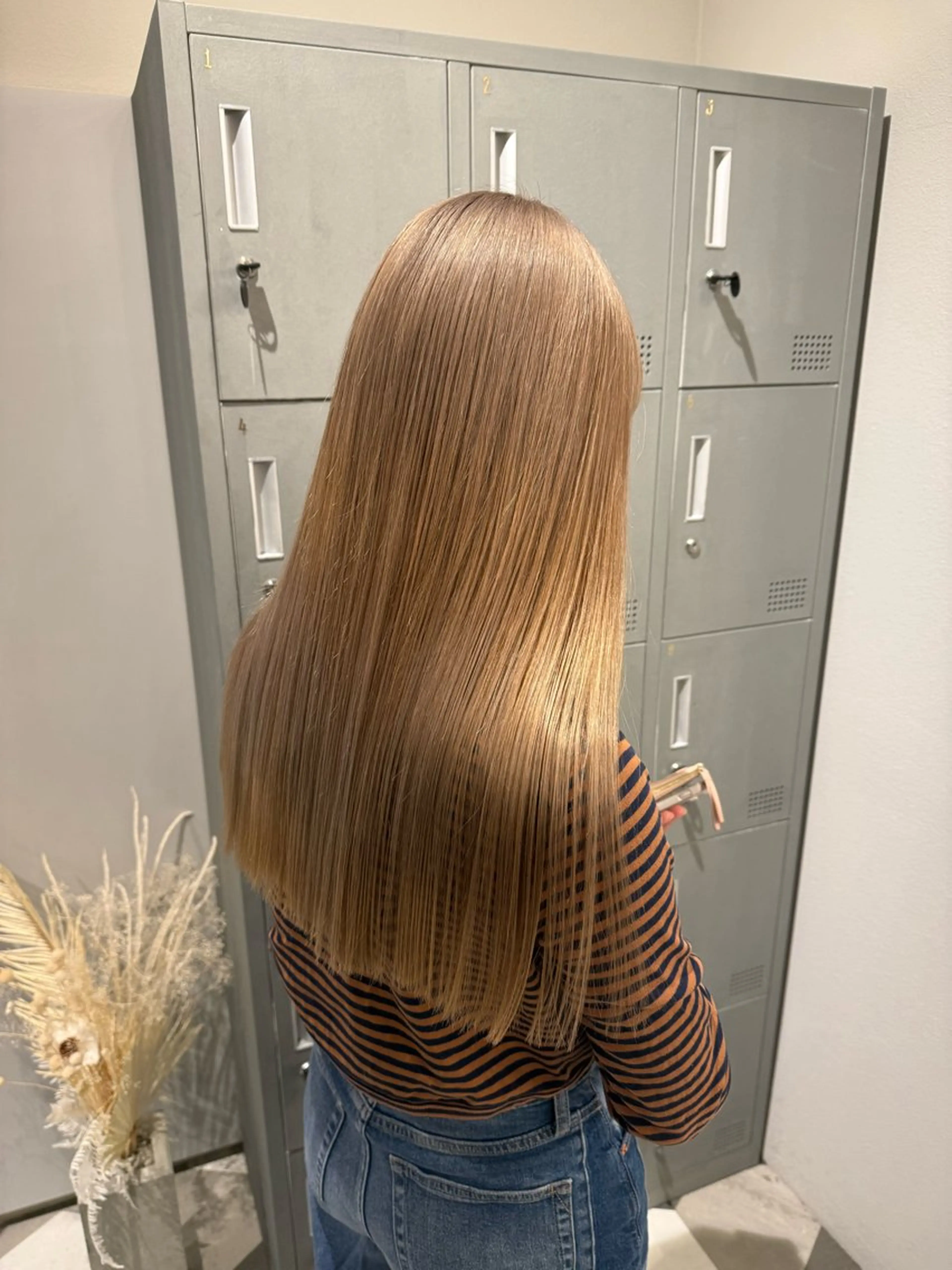 ロング カラー ヘアカラー ブリーチ/アレンジ 天満/chihiroのヘアスタイル