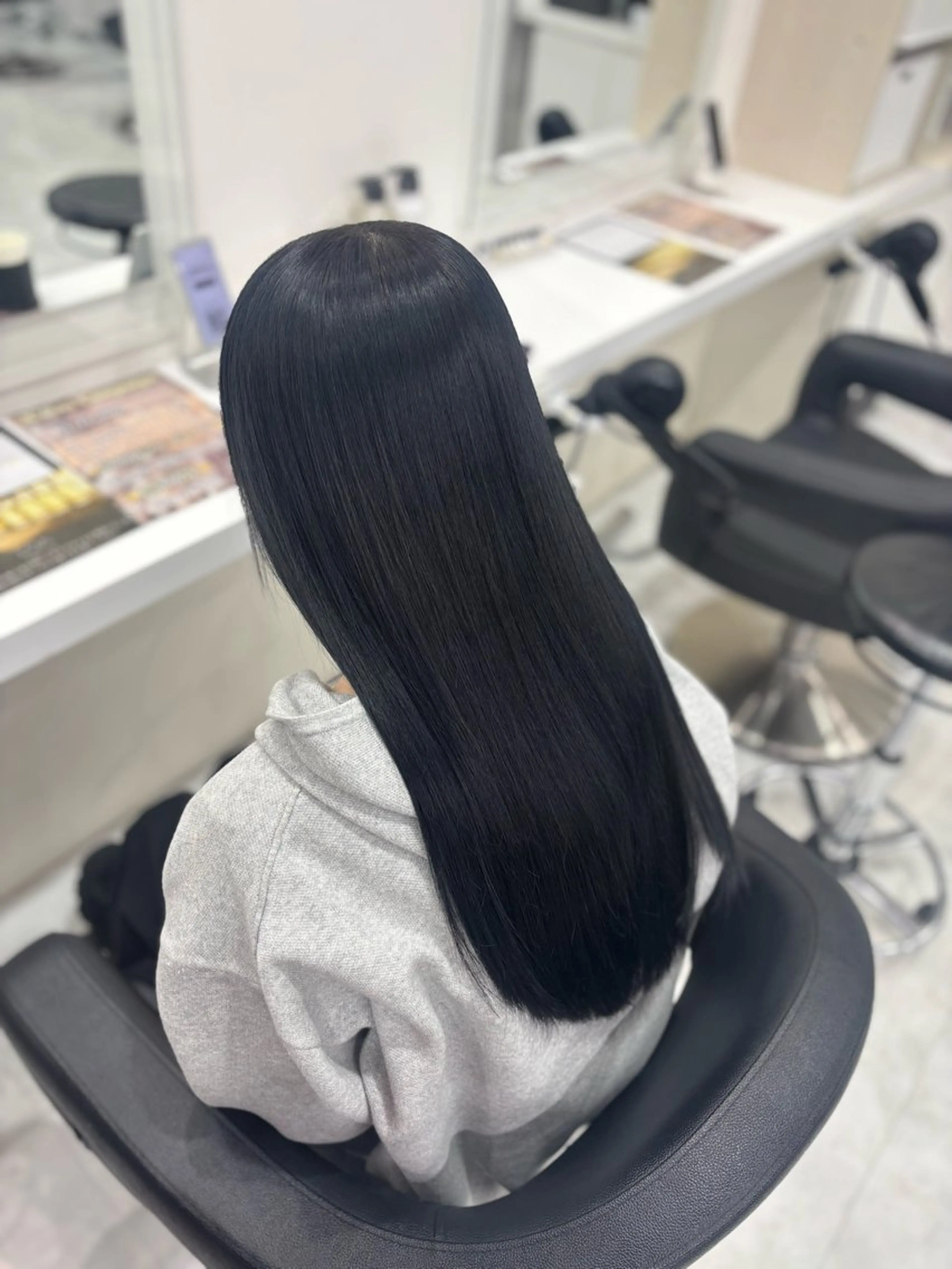 ロング カラー 韓国トレンドヘア🤍 Chima🤍のヘアスタイル