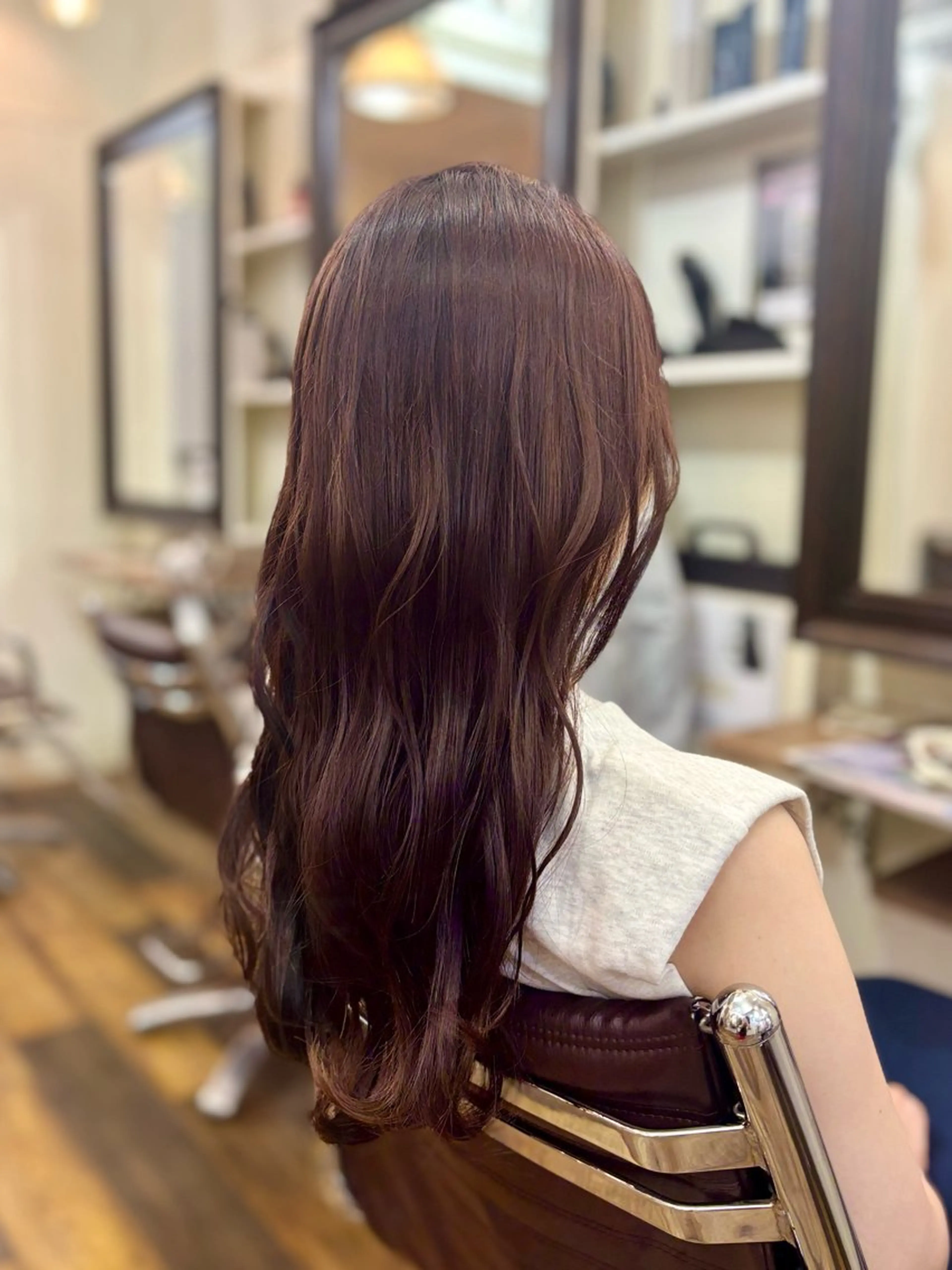 似合わせカット+カラー+オーダーメイド3stepトリートメント+ナノバブルの写真