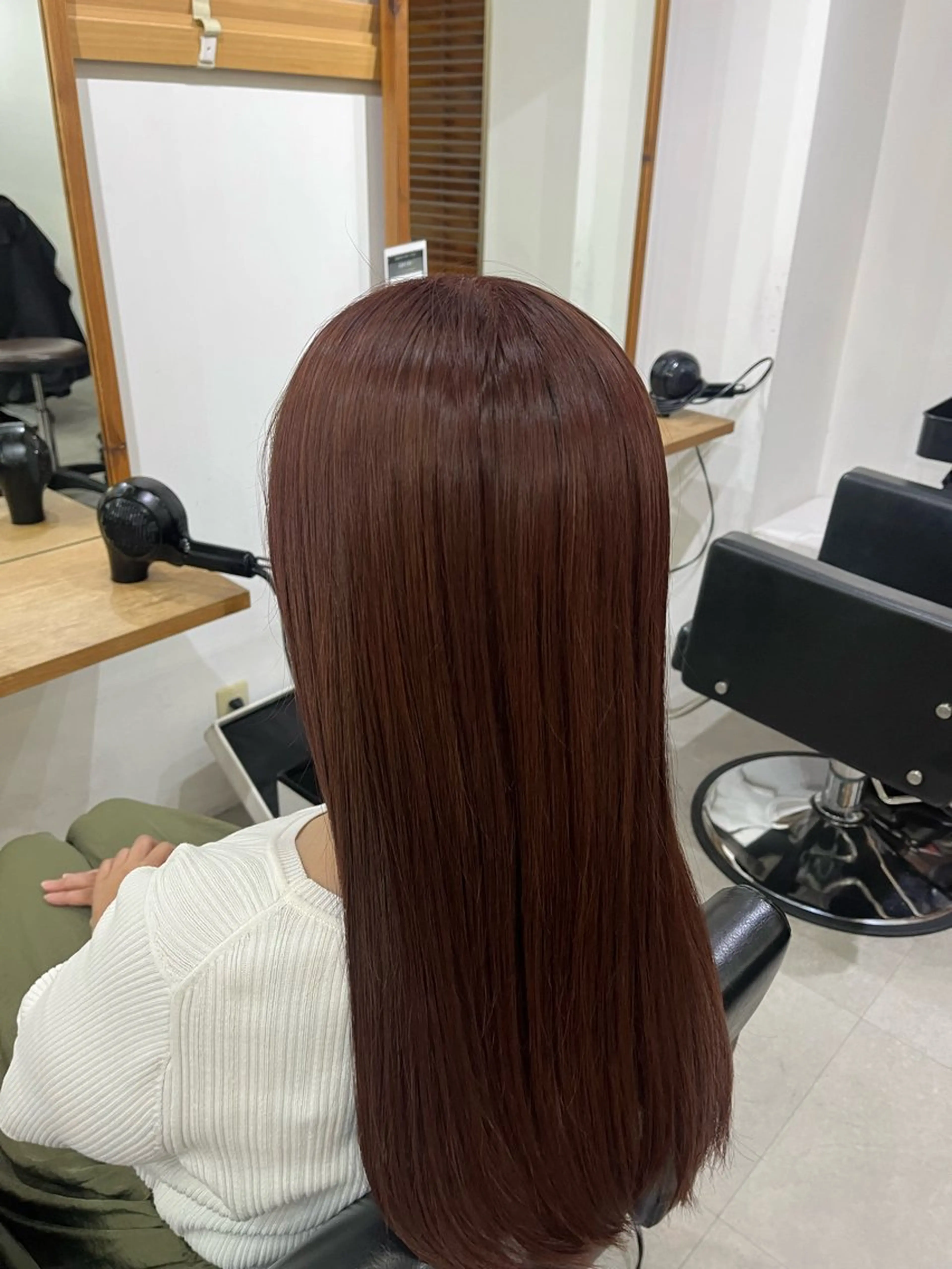 ロング カラー カット ヘアカラー ✨🎨ブリーチなし 透明感カラー✨美友のヘアスタイル