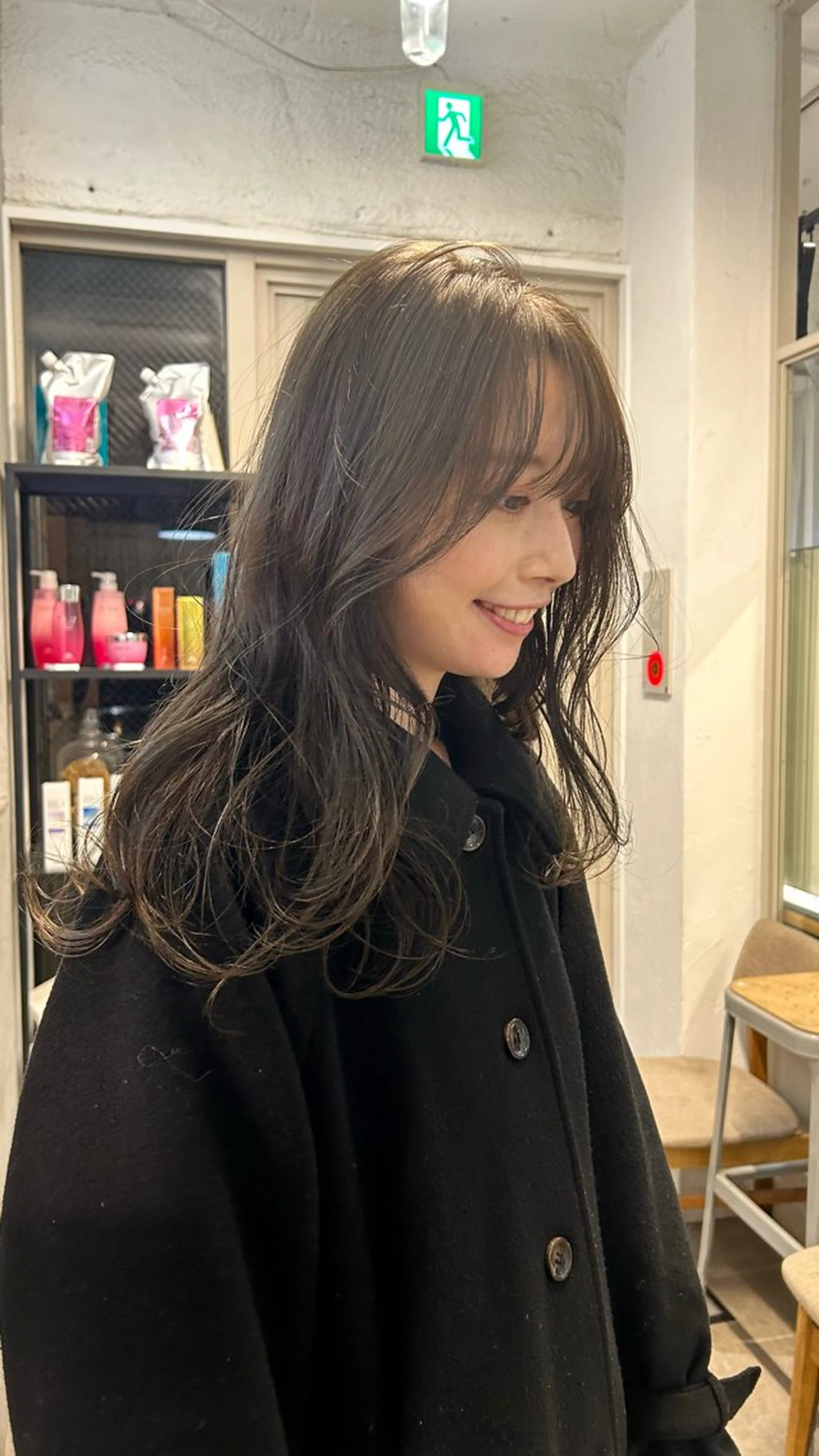 ミディアム カラー カット ヘアカラー じゅわっと暖色カラー 🍊Moemiのヘアスタイル