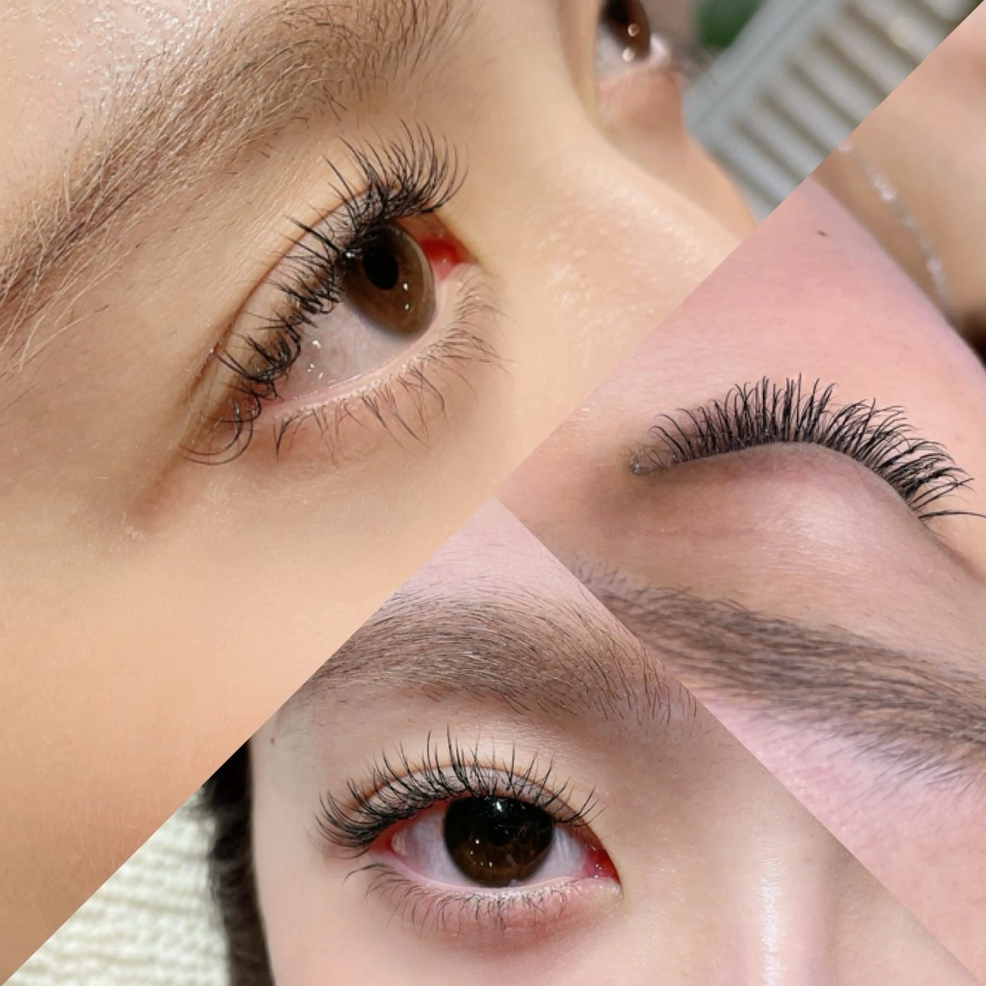 マツエク・マツパ 束感まつ毛 フラットラッシュ 韓国風マツエク ナチュラル マツエク 🎀Lino 中目黒 TAKAMI🐈のマツエク・マツパデザイン