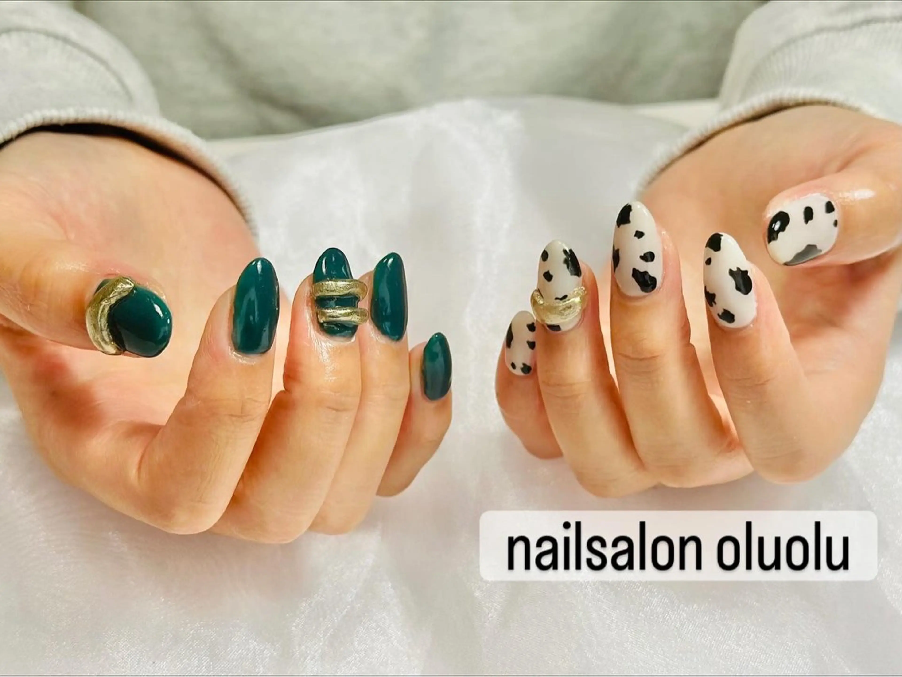ネイル 持ち込み nailsalon oluoluのネイルデザイン