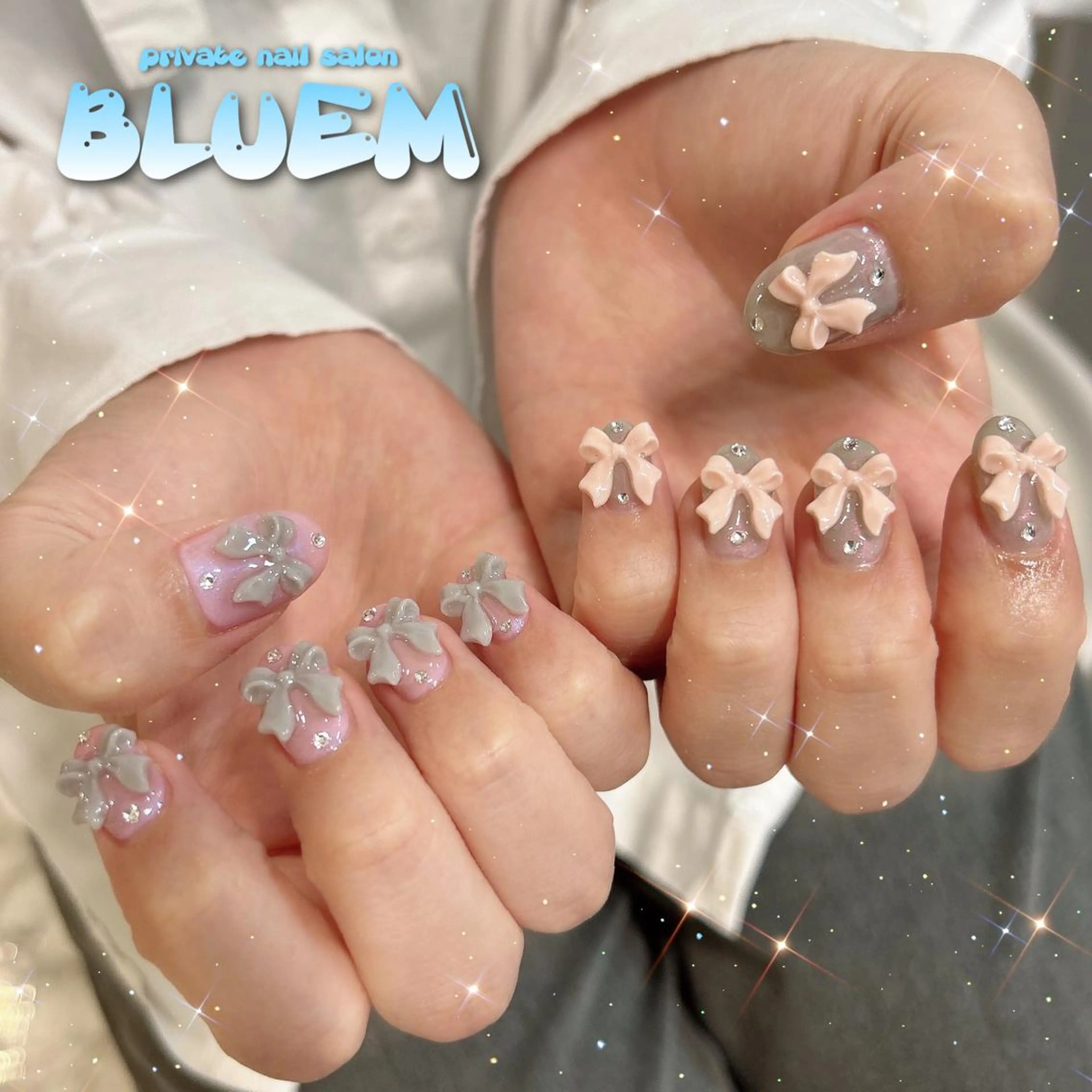 ネイル ハンドネイル BLUEM なな🐶のネイルデザイン