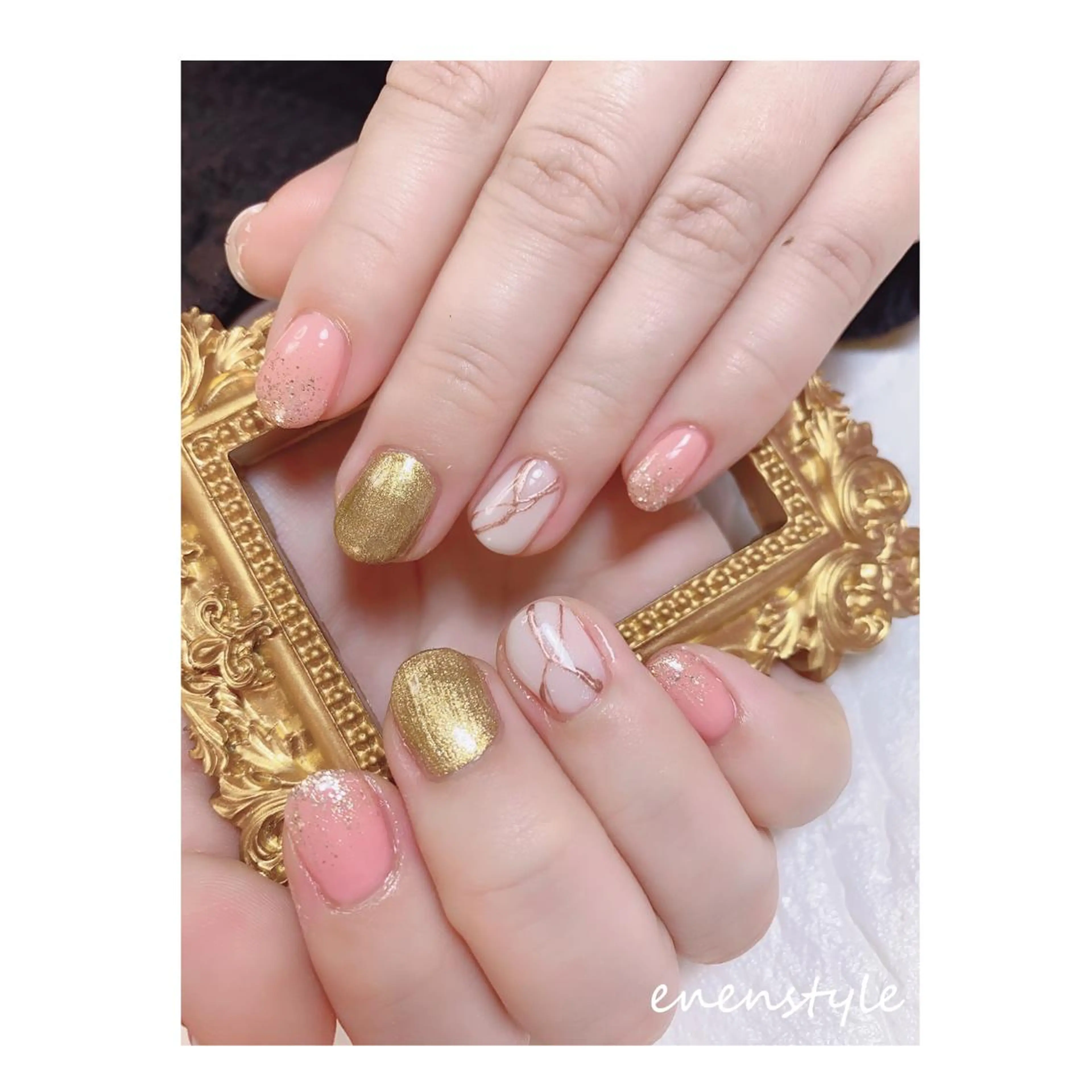 ショート ネイル ジェルネイル ニュアンスネイル オフィスネイル ワンカラーネイル パラジェル ハンドネイル 👑enen style👑のネイルデザイン