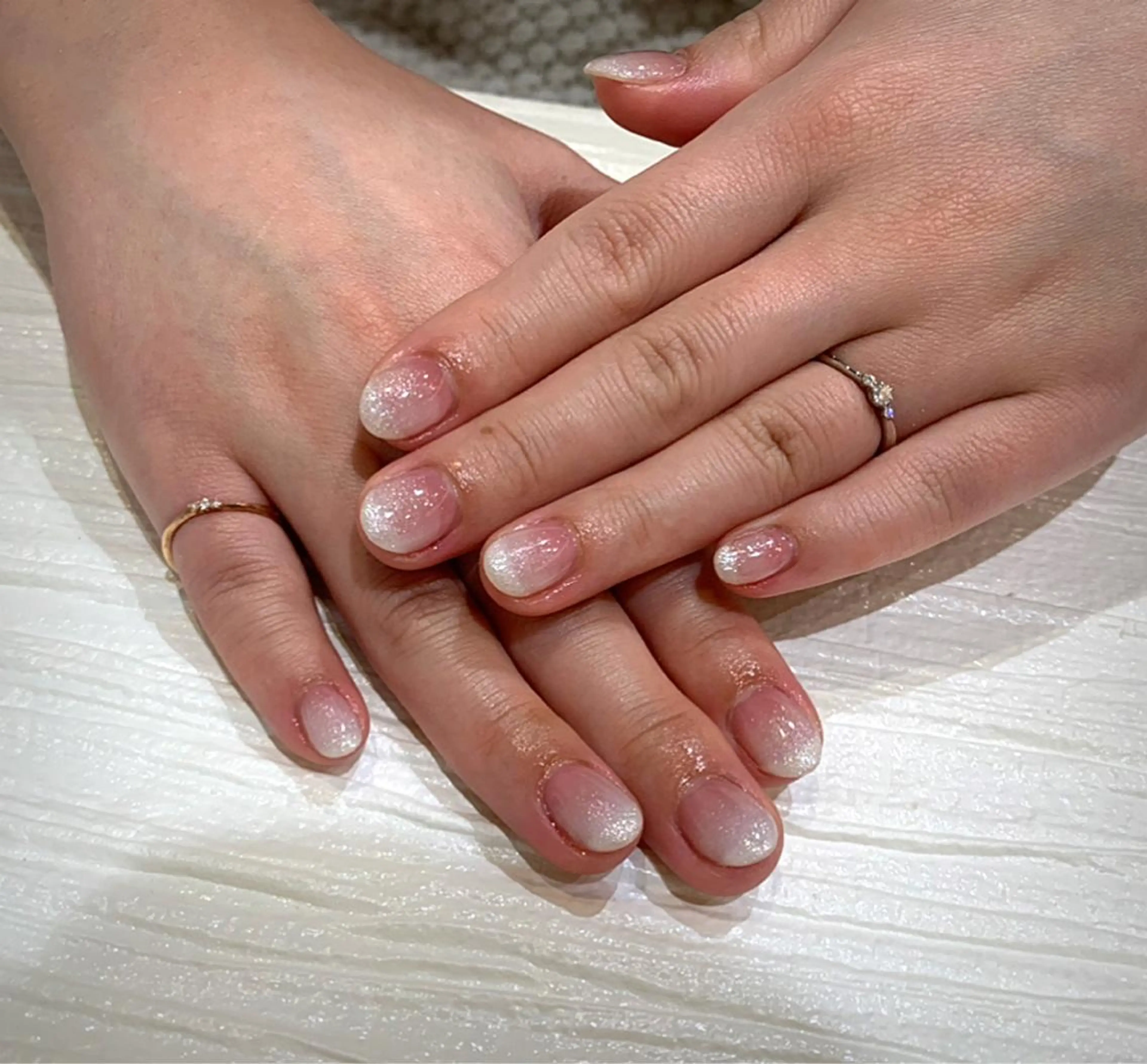 ネイル グラデーション ラメ(グリッター) nailAVANCE akariのネイルデザイン
