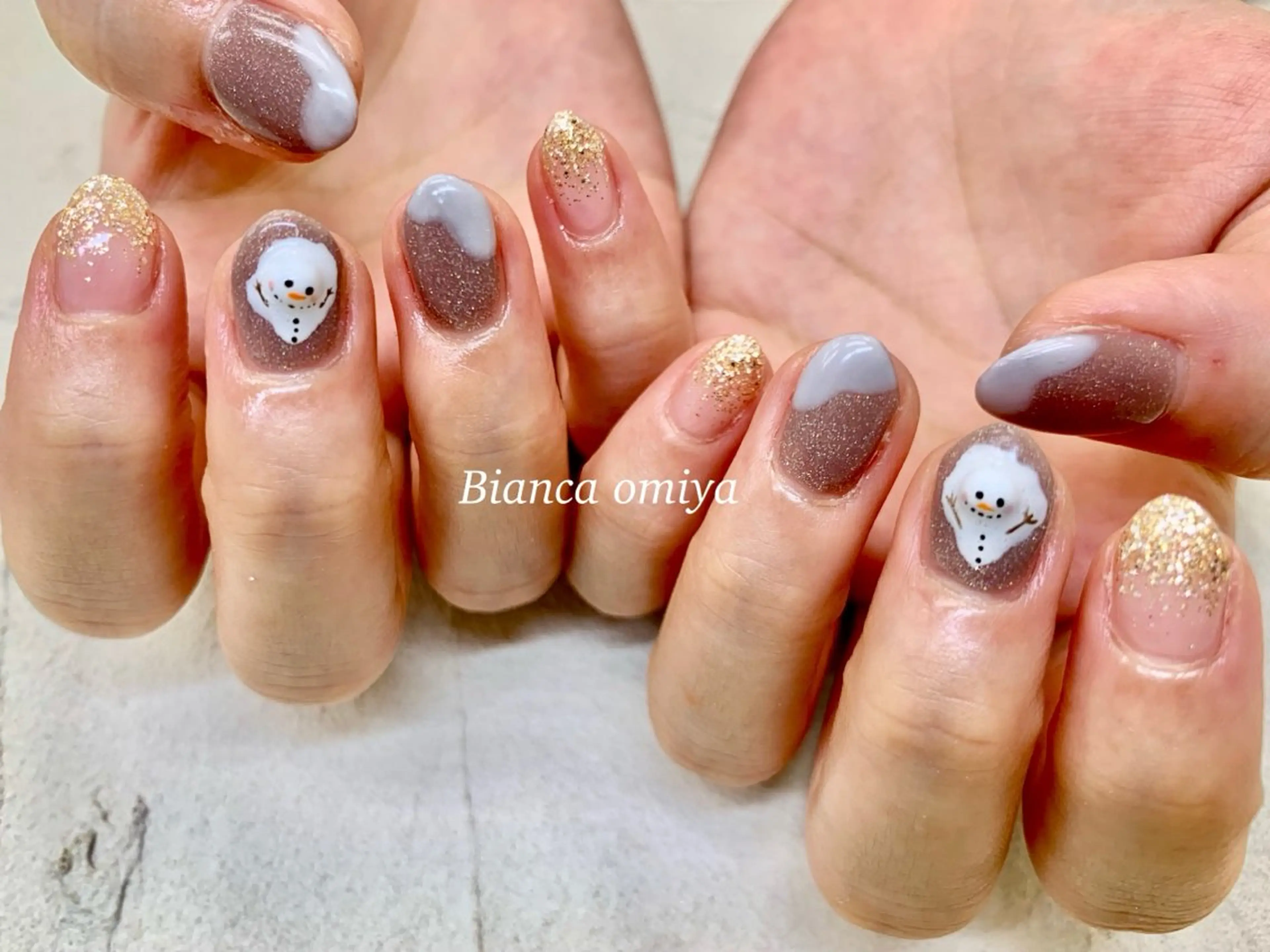 ネイル Bianca大宮 katoᕱ⑅ᕱﾞのネイルデザイン