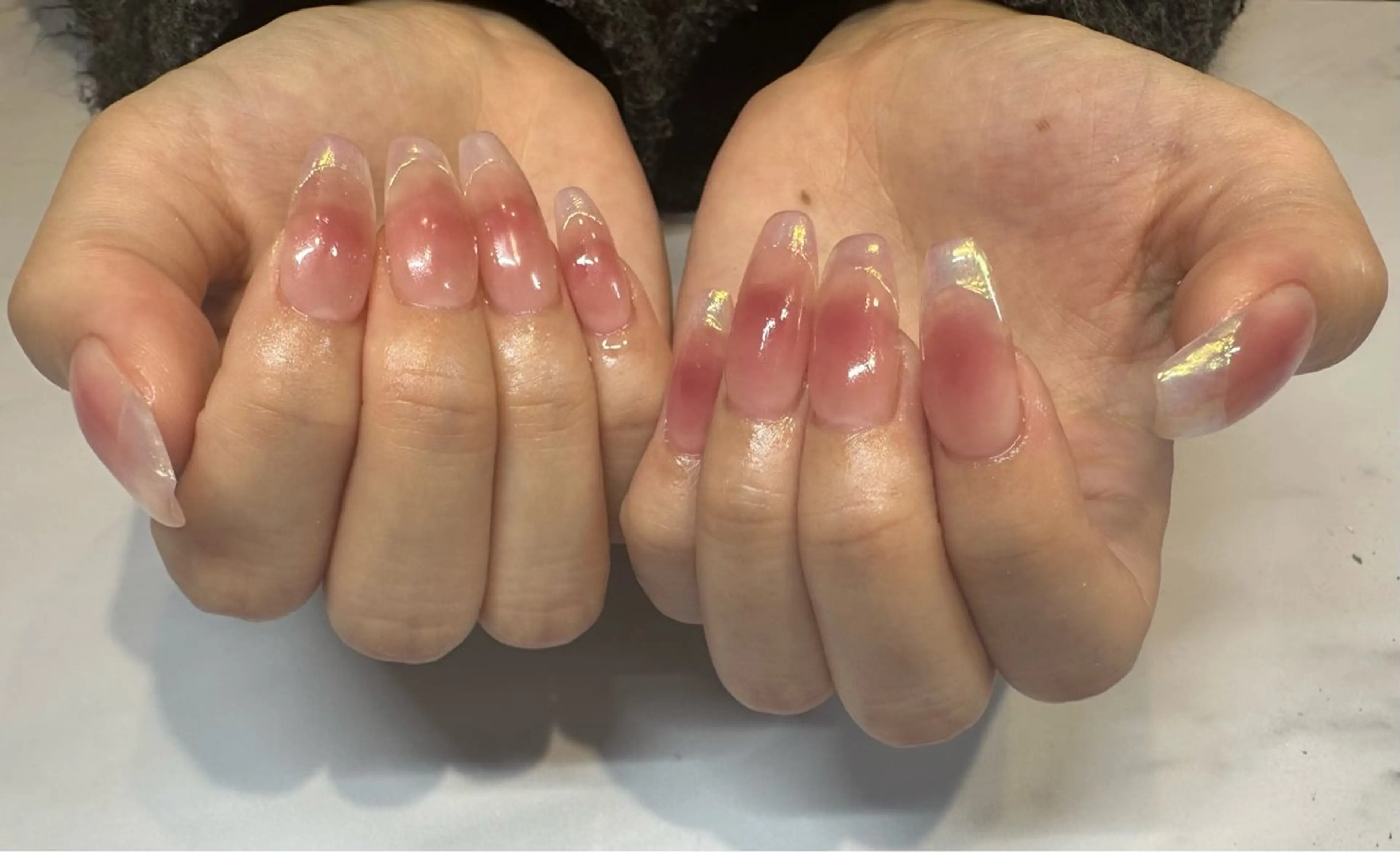 ネイル オーロラネイル チークネイル ワンホンネイル ハンドネイル petite 【ペティート】のその他イメージ